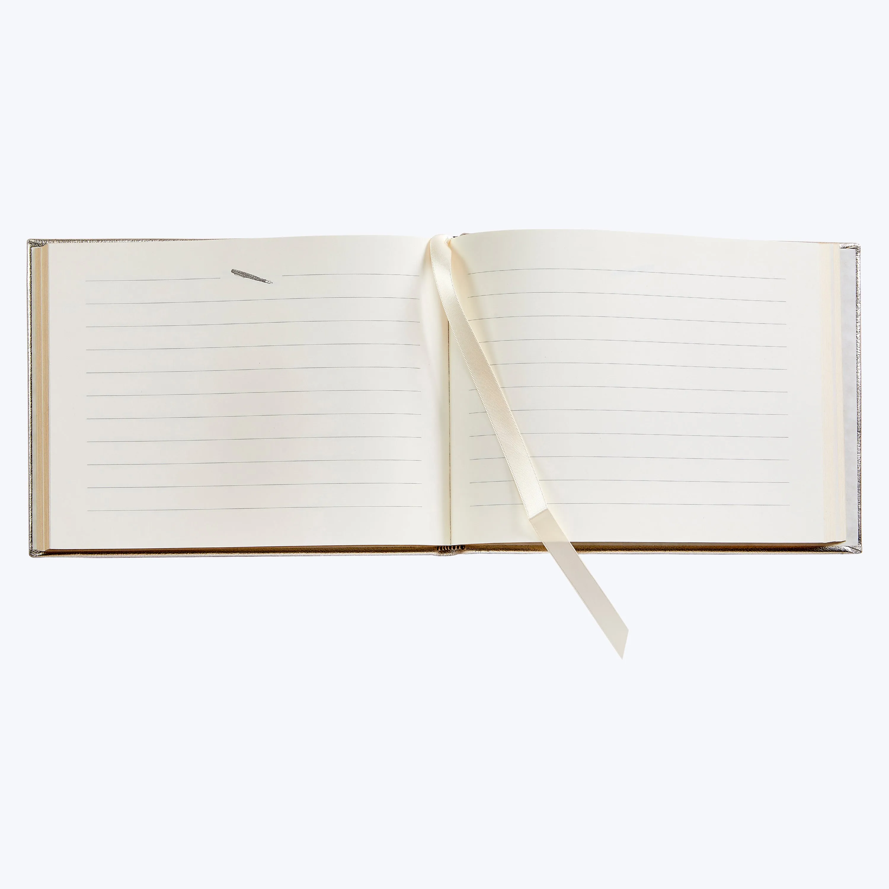 Leather Bound Wedding Guest Book