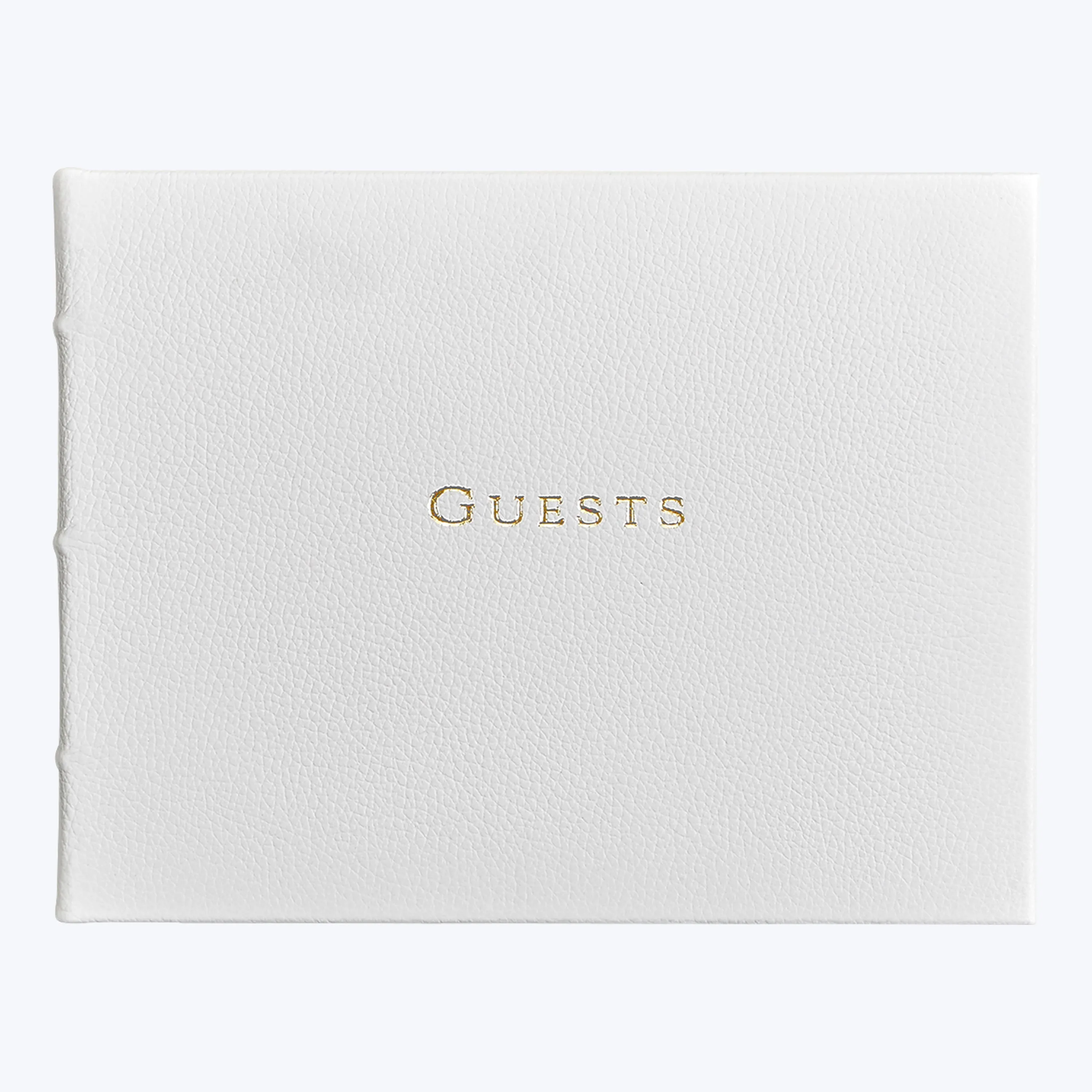 Leather Bound Wedding Guest Book