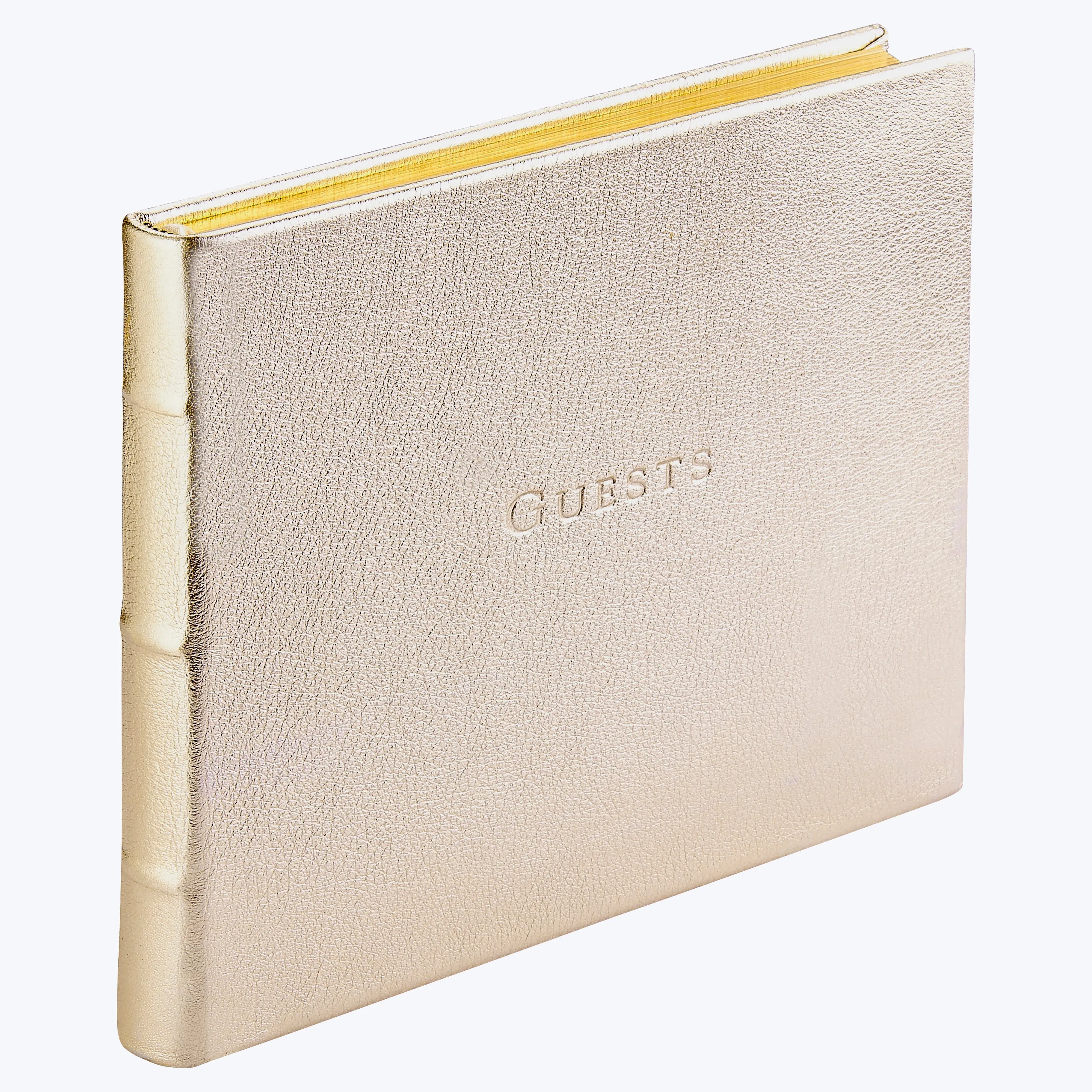 Leather Bound Wedding Guest Book