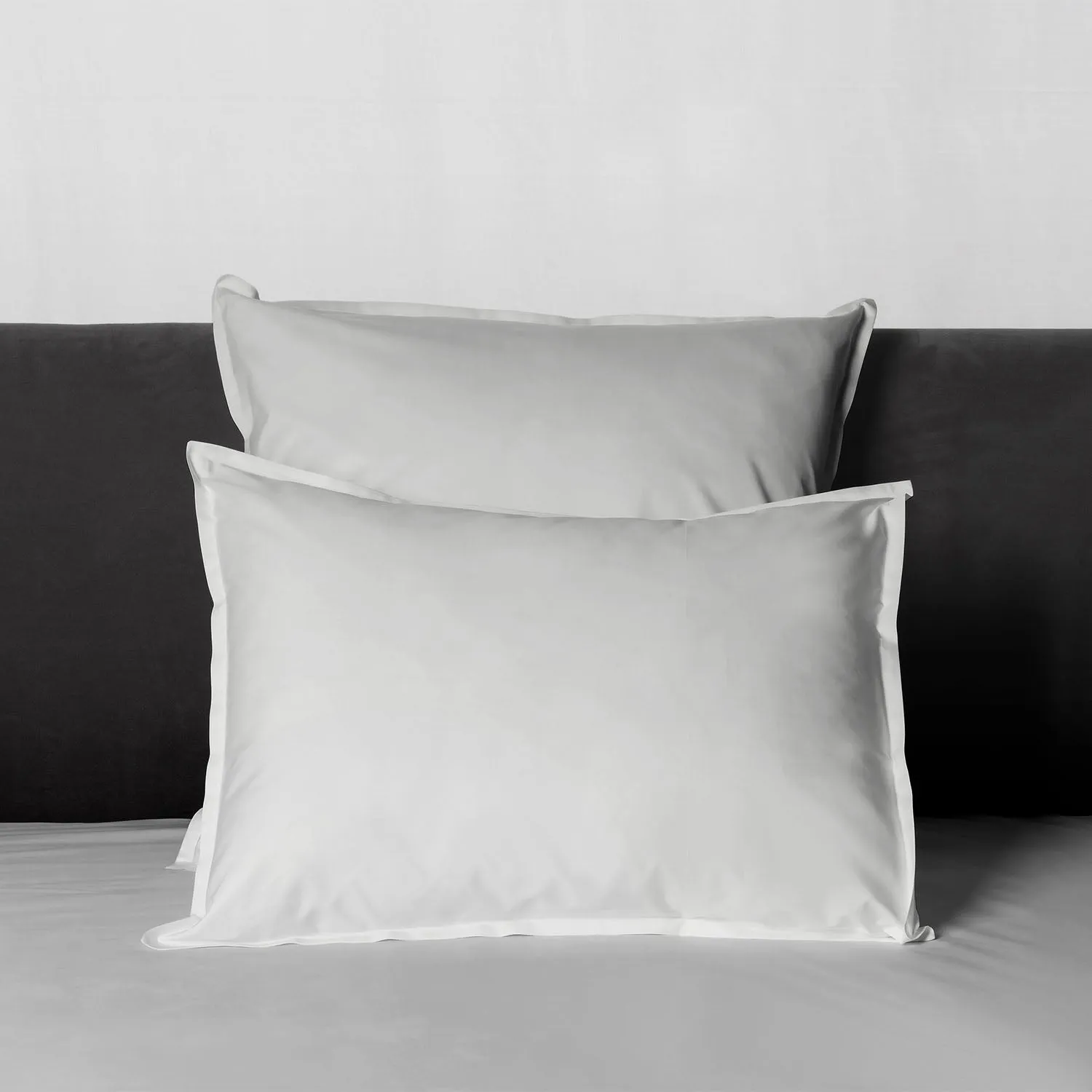 Lineare Percale Duvet & Shams, Pearl