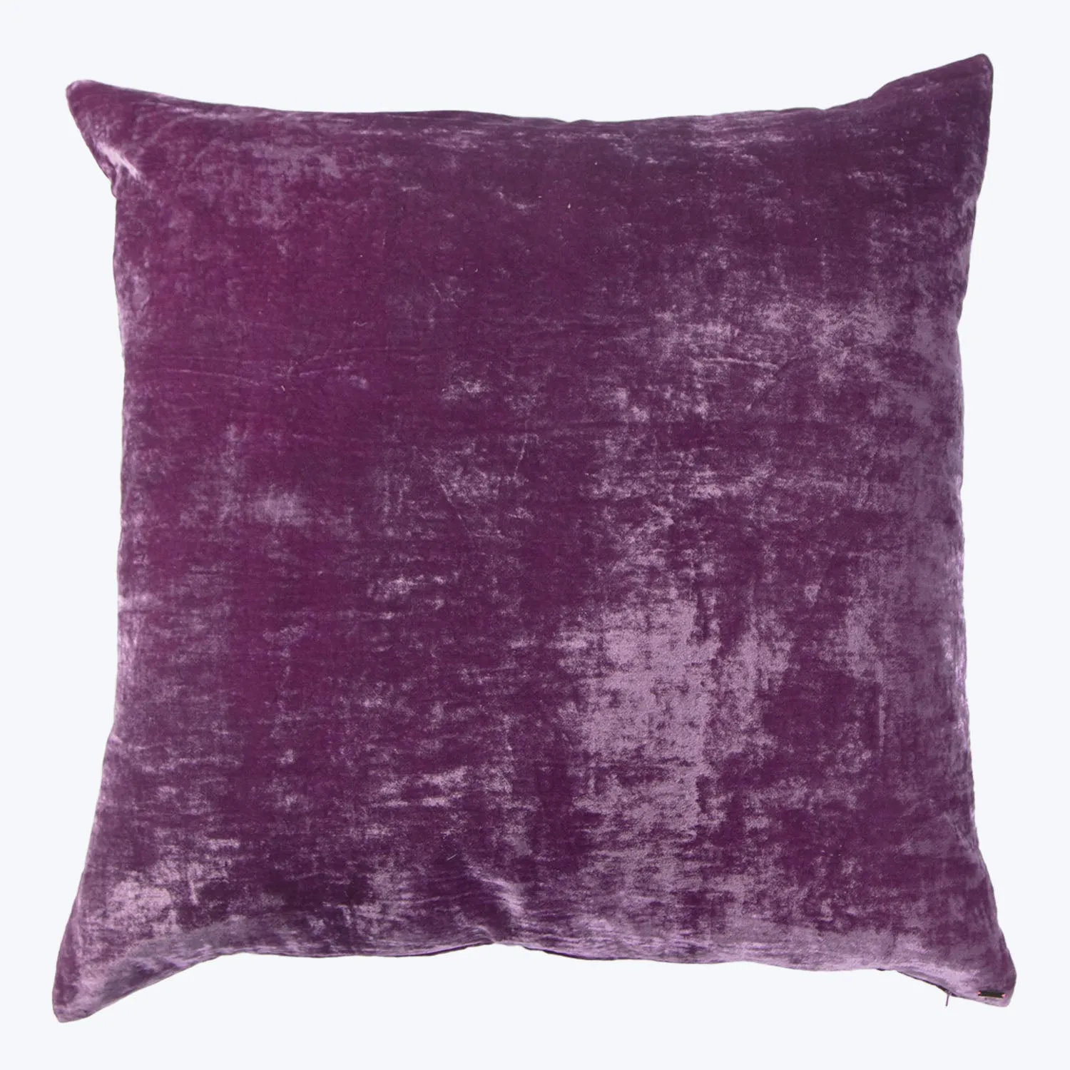 Luminous Quilted Velvet Euro Pillow