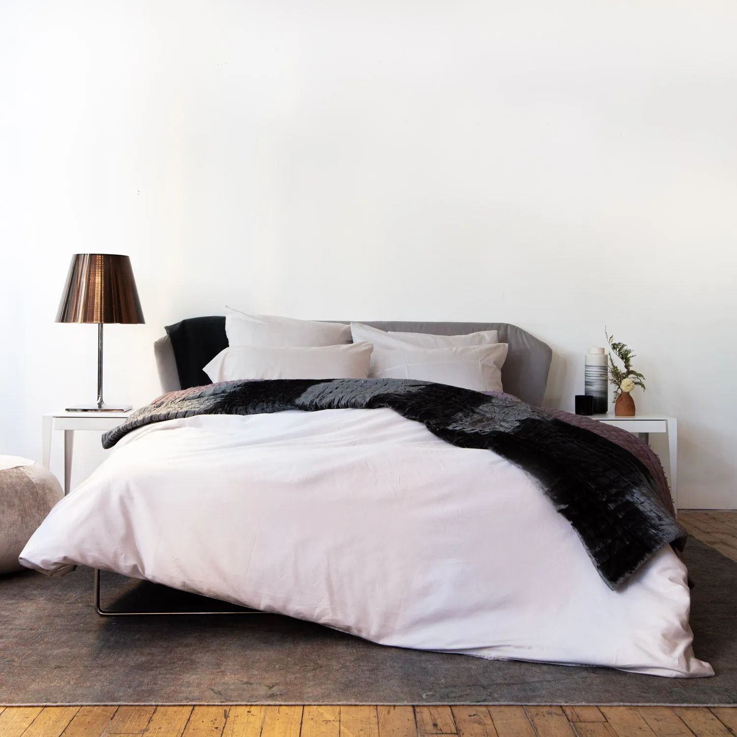 Luna Sateen Duvet Cover