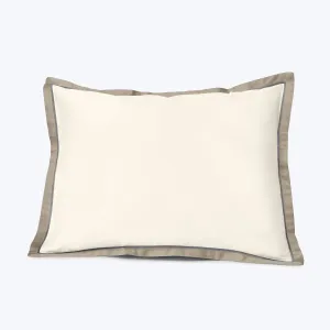 Luna Stella Duvet & Shams, Ivory/Khaki