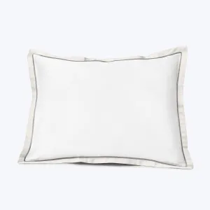 Luna Stella Duvet & Shams, White/Pearl