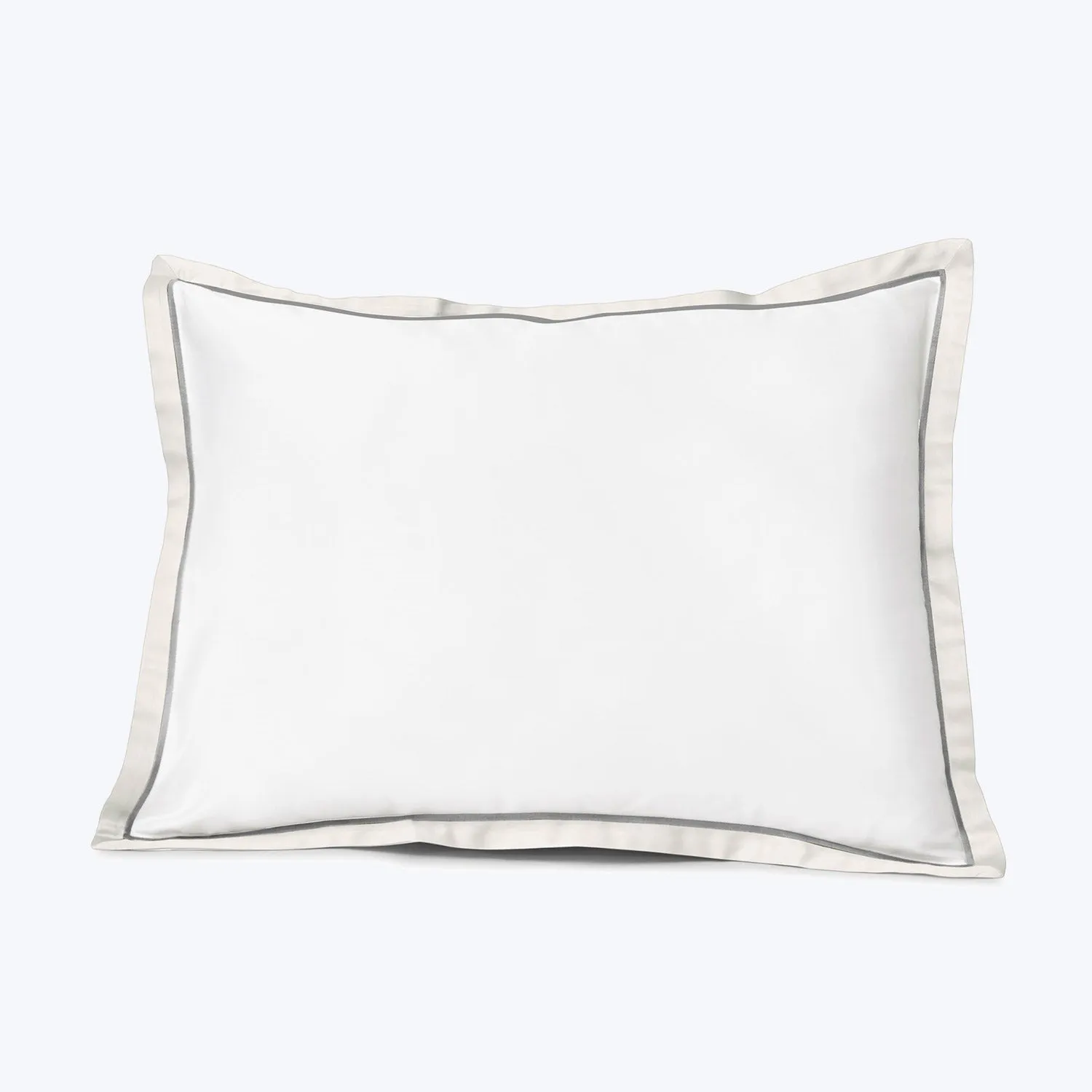 Luna Stella Duvet & Shams, White/Pearl