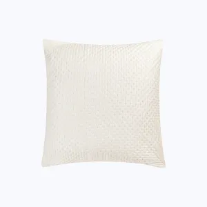 Margaret Silk Quilted Euro Sham