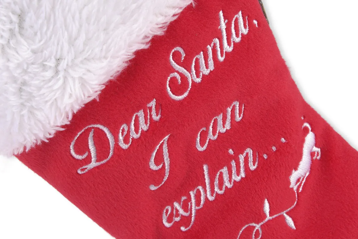 Merry Woofmas Good Dog Stocking