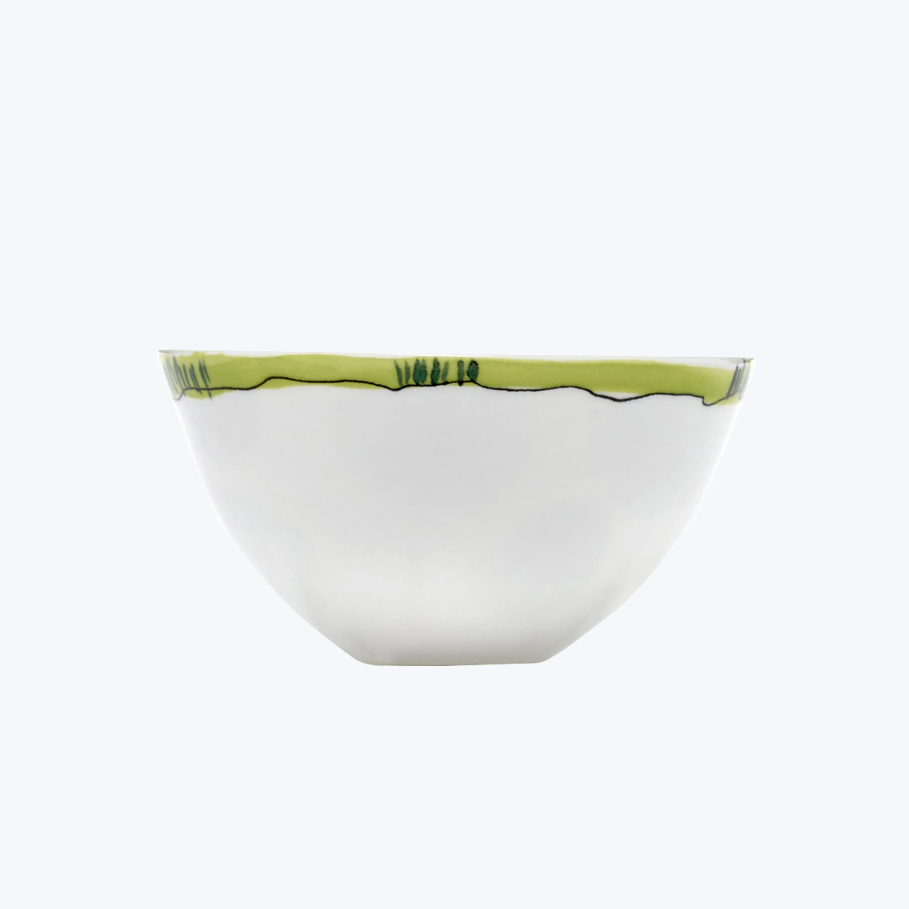 Midnight Flowers Cereal Bowl