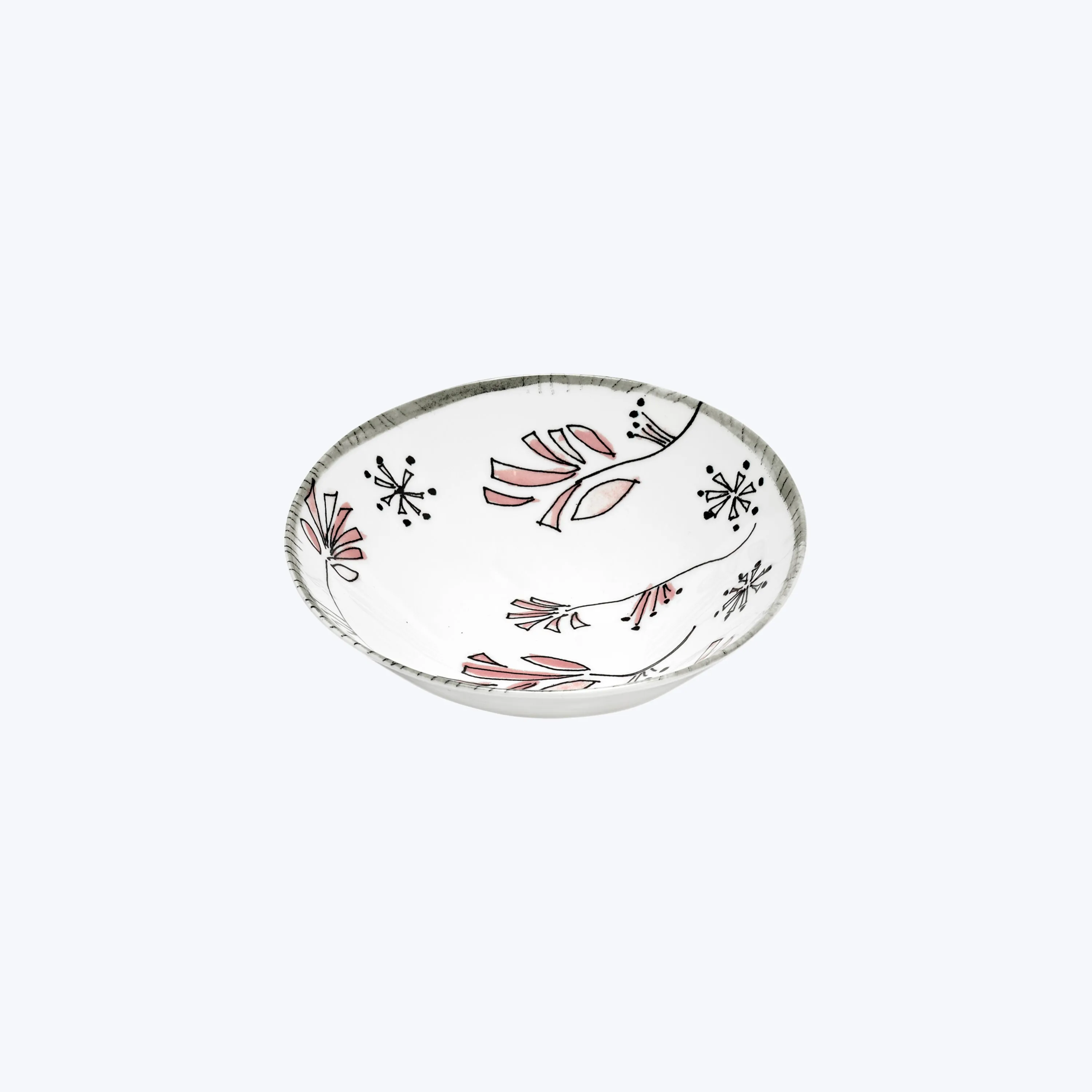 Midnight Flowers Fruit Bowl