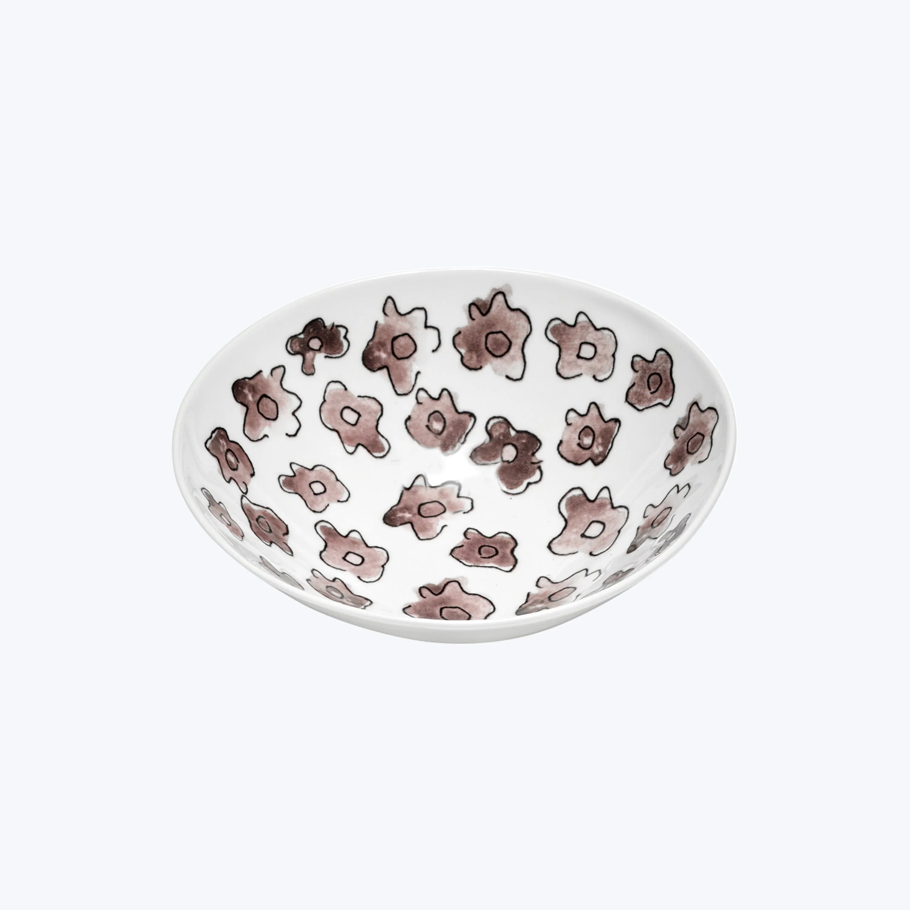 Midnight Flowers Fruit Bowl