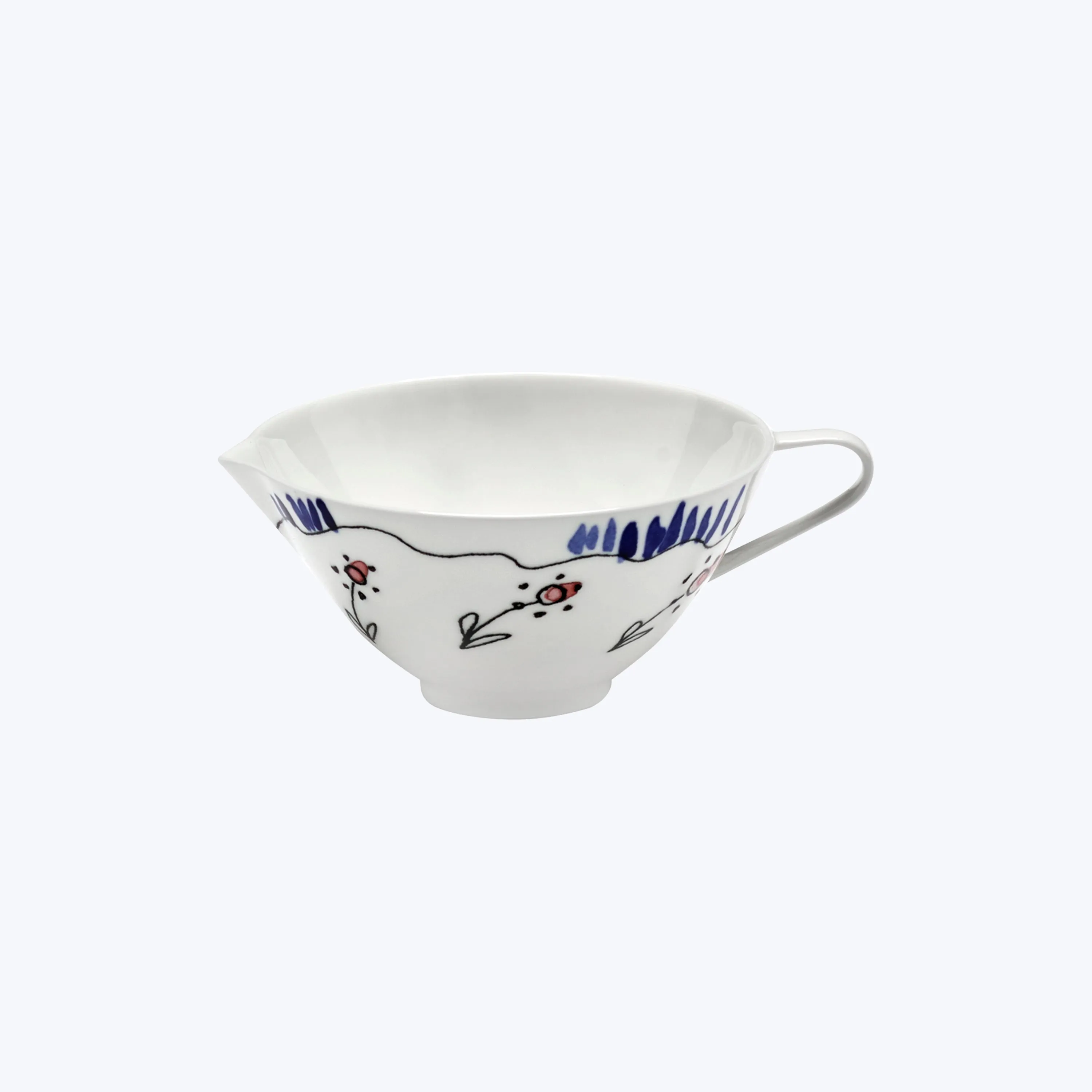 Midnight Flowers Jug
