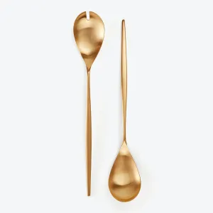 Moon Salad Set Brushed Gold