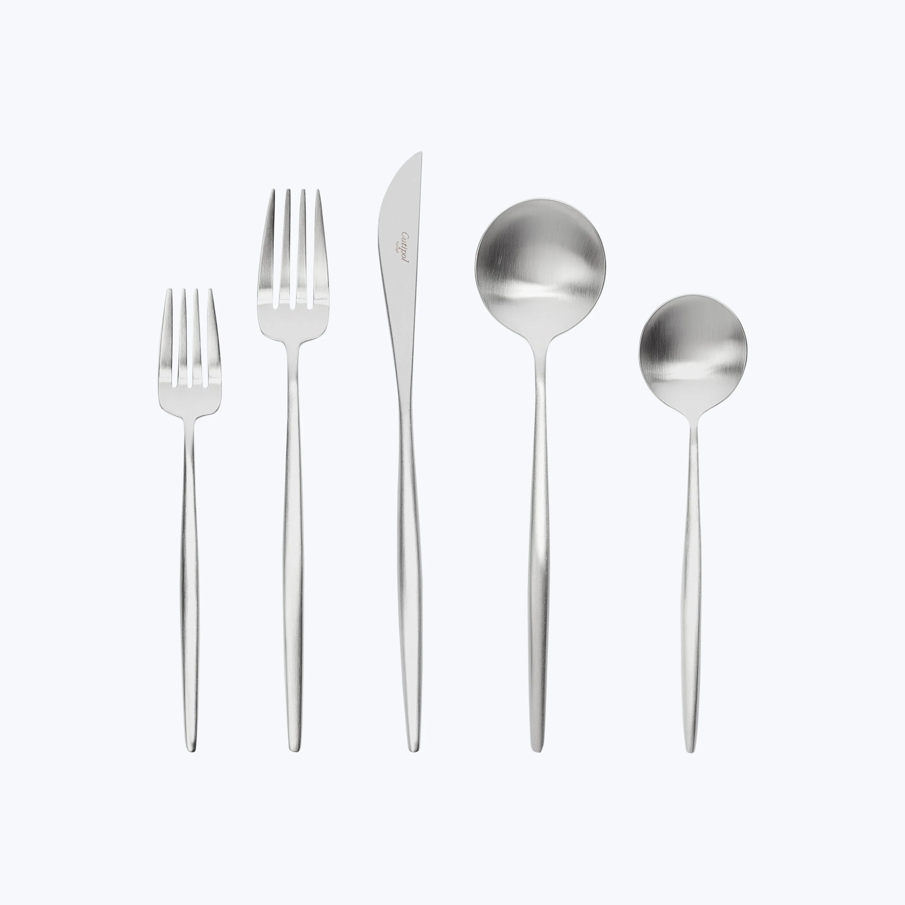 Moon Tablespoon Brushed Stainless Steel