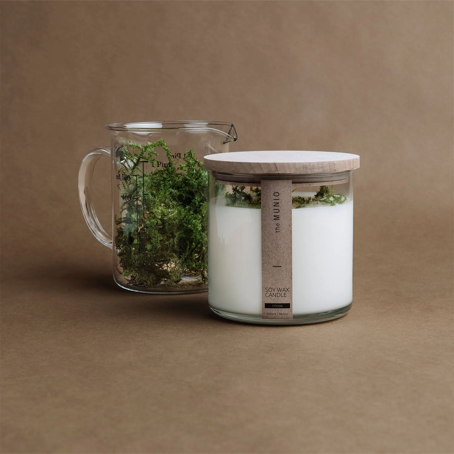 Moss Votive Candle