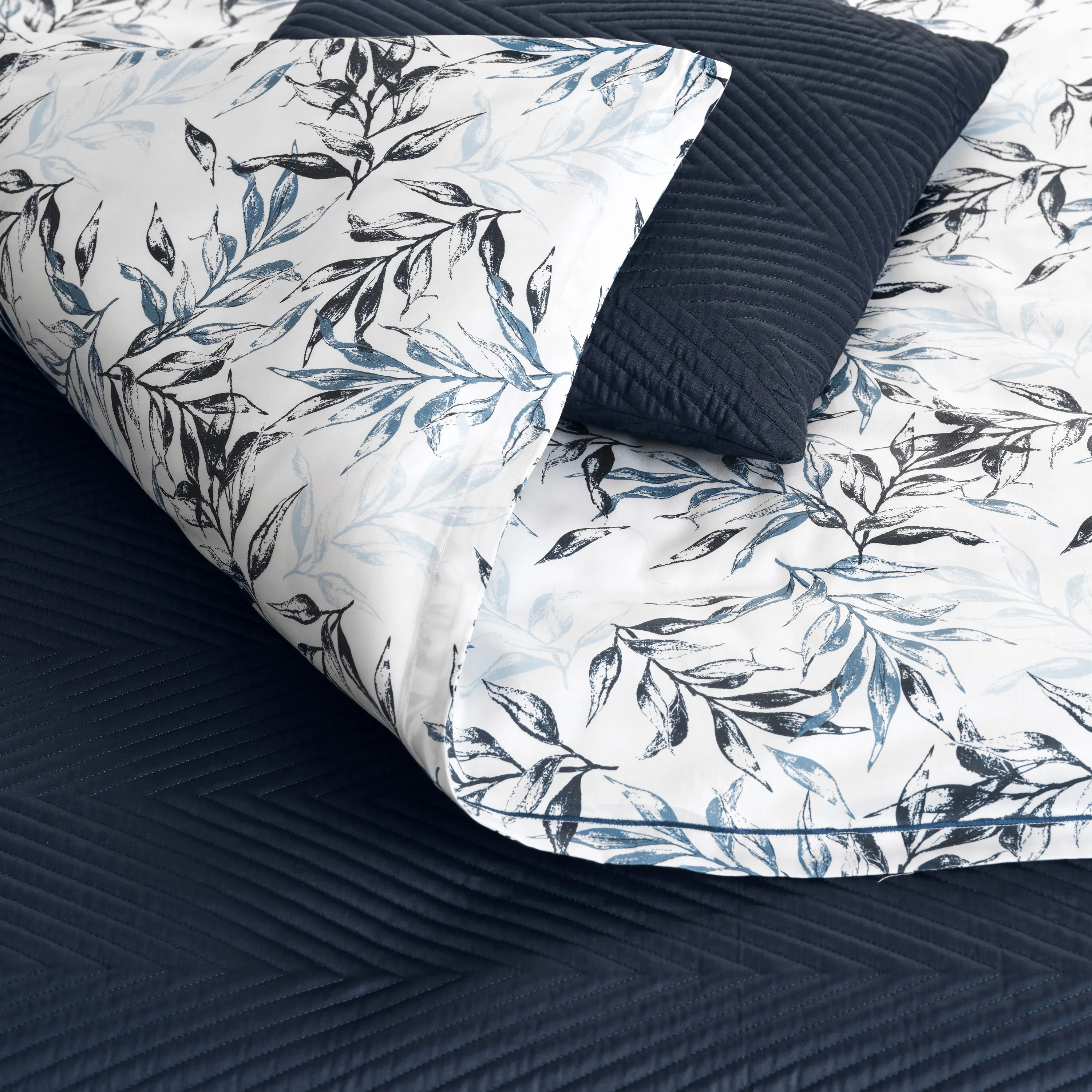 Natura Duvets & Shams, Blue