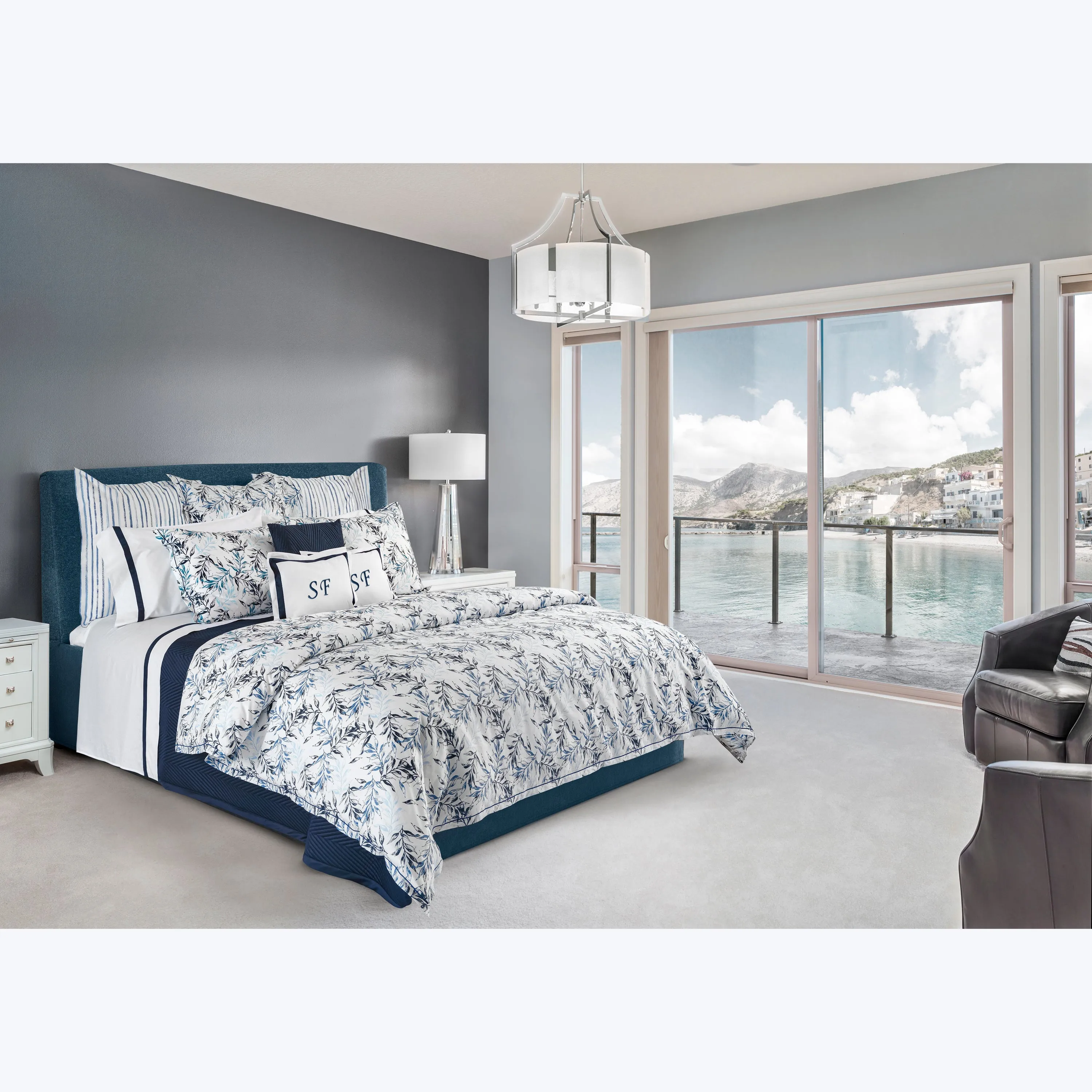 Natura Duvets & Shams, Blue