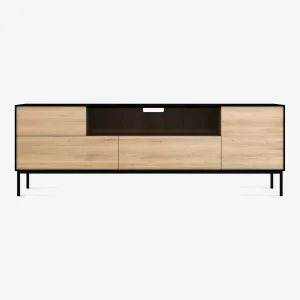 Oak Blackbird Media Cabinet
