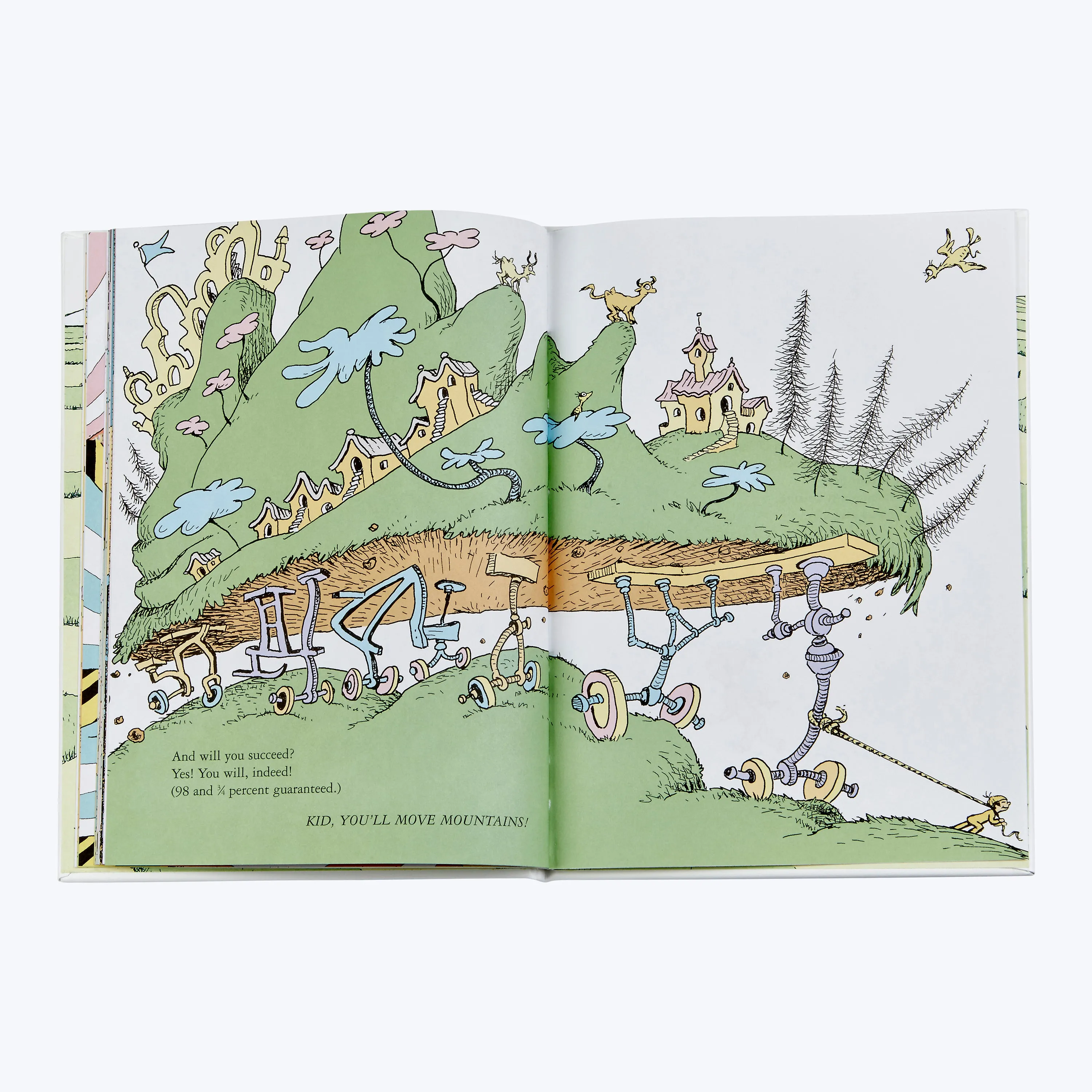 Oh The Places You'll Go! Leather Bound Book