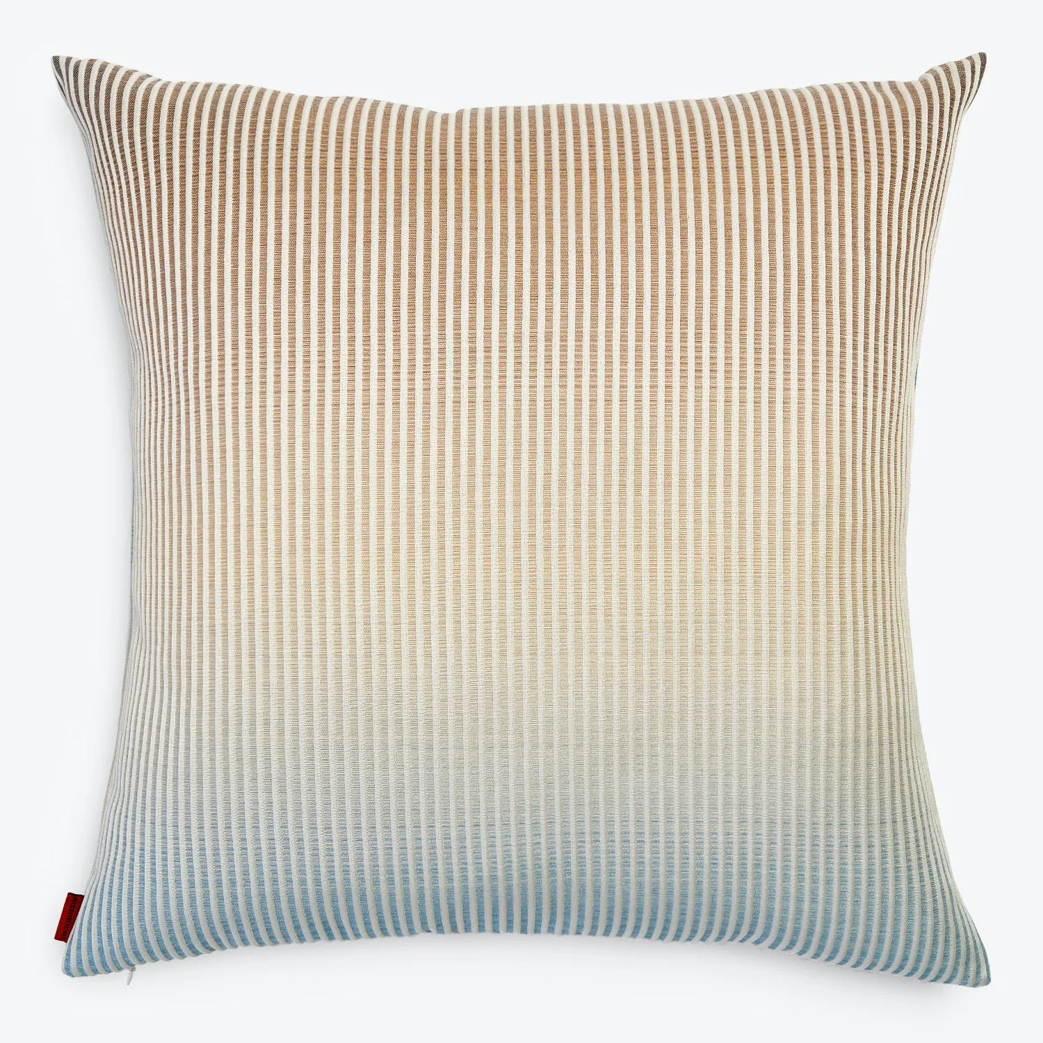 Oleg Pillow Blue & Gold Plain