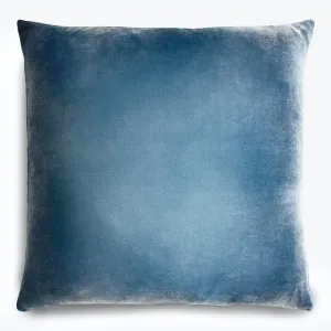 Ombre Velvet Pillow, Denim
