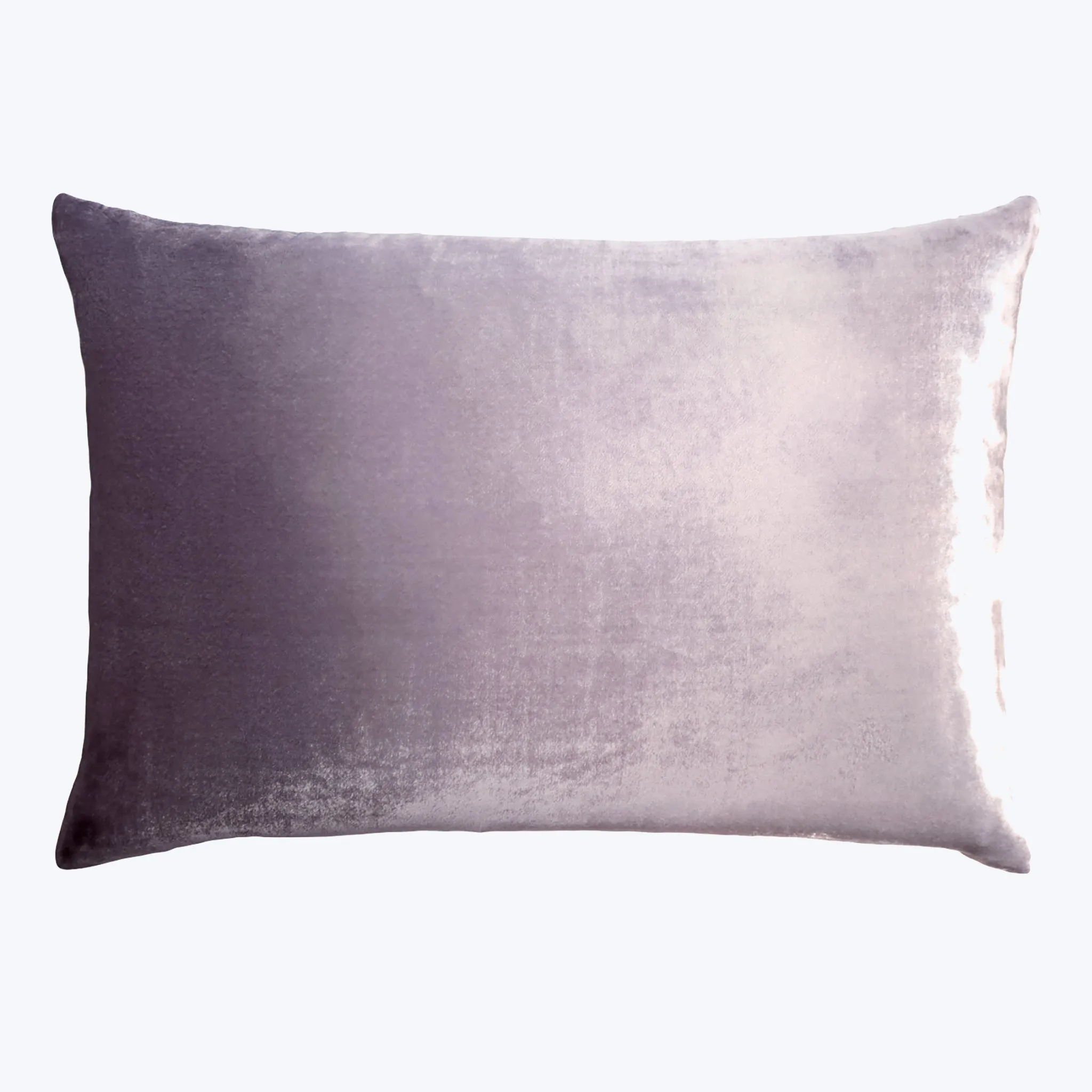 Ombre Velvet Pillow, Thistle