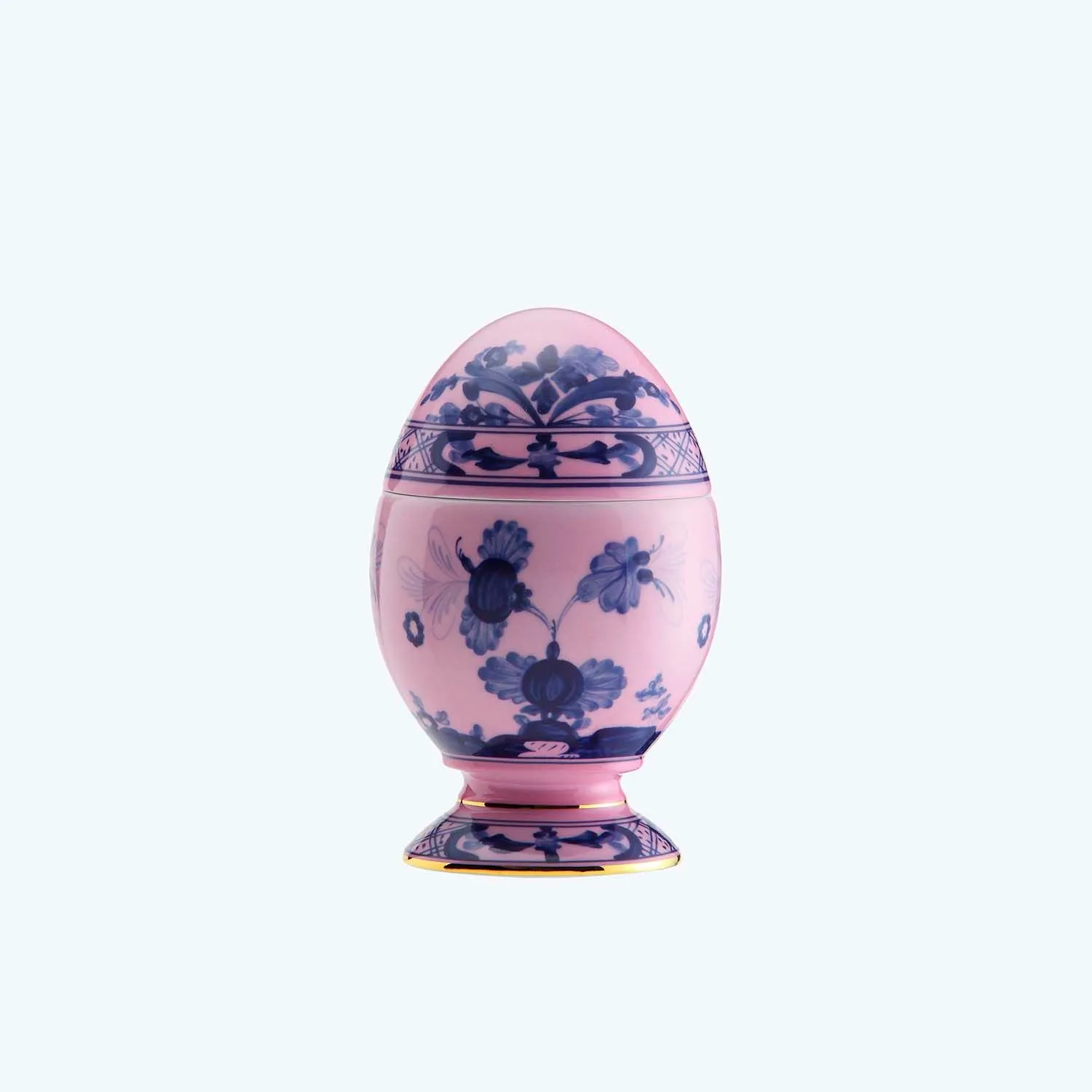 Oriente Azalea Egg Cup with Cover