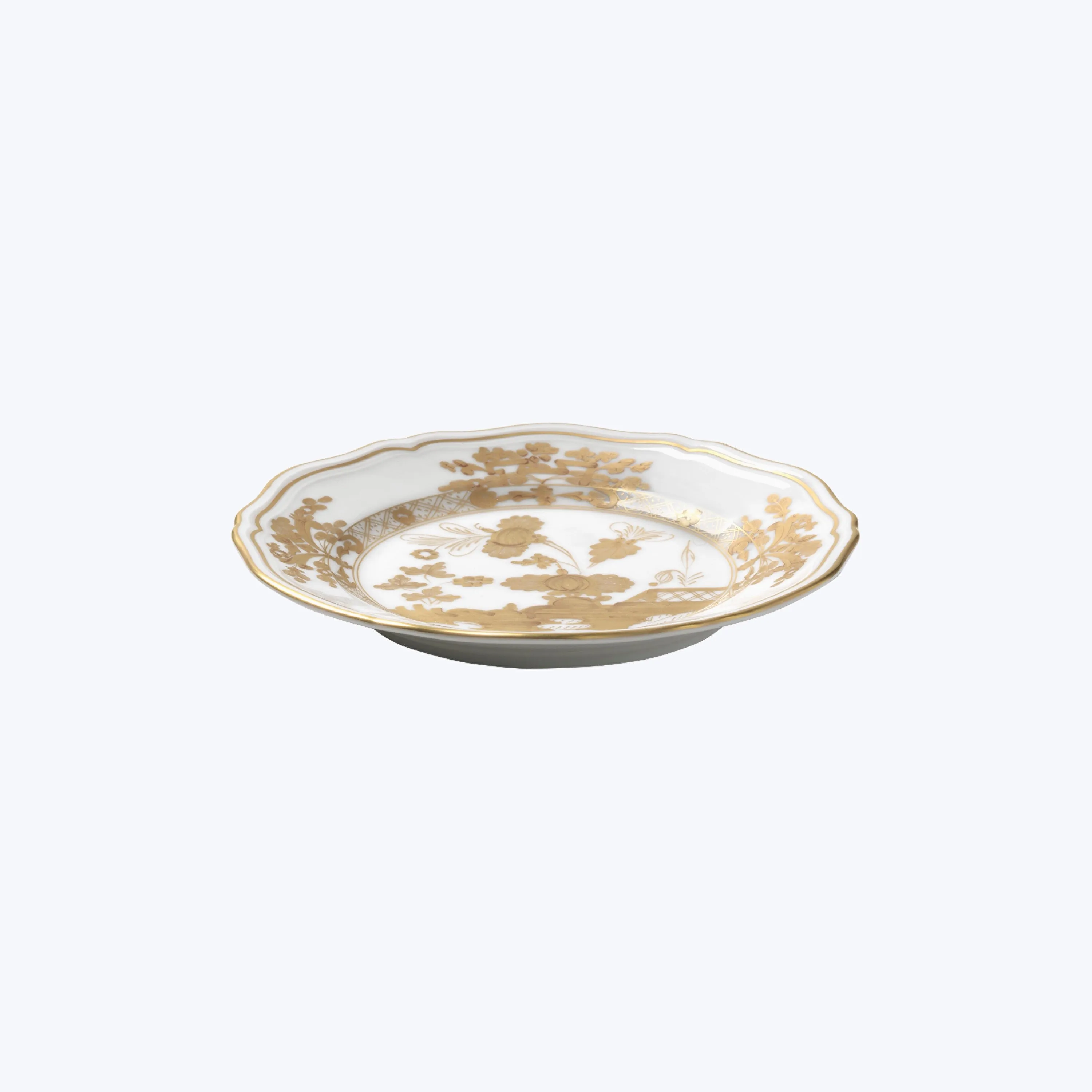 Oriente Gold Bread Plate