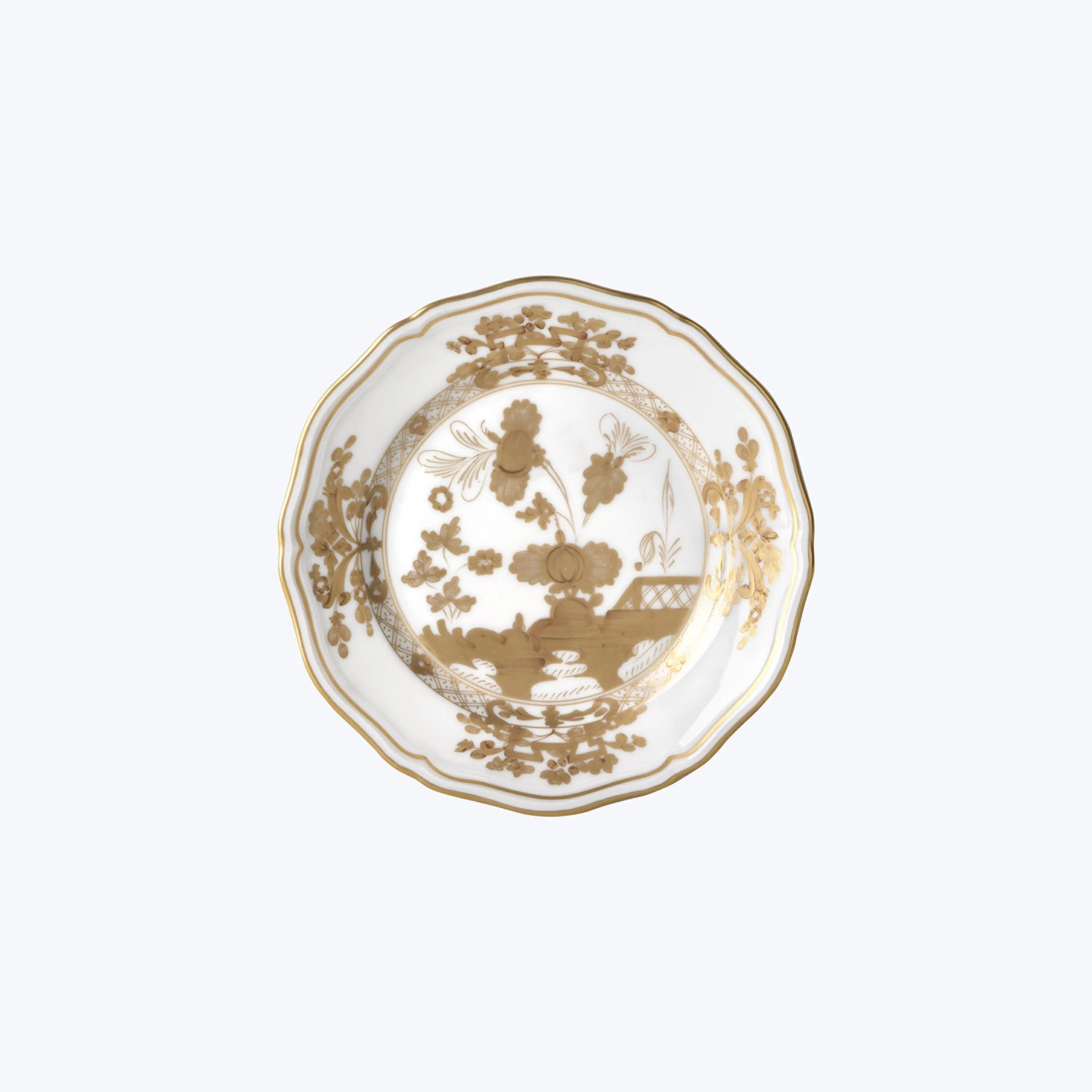 Oriente Gold Bread Plate