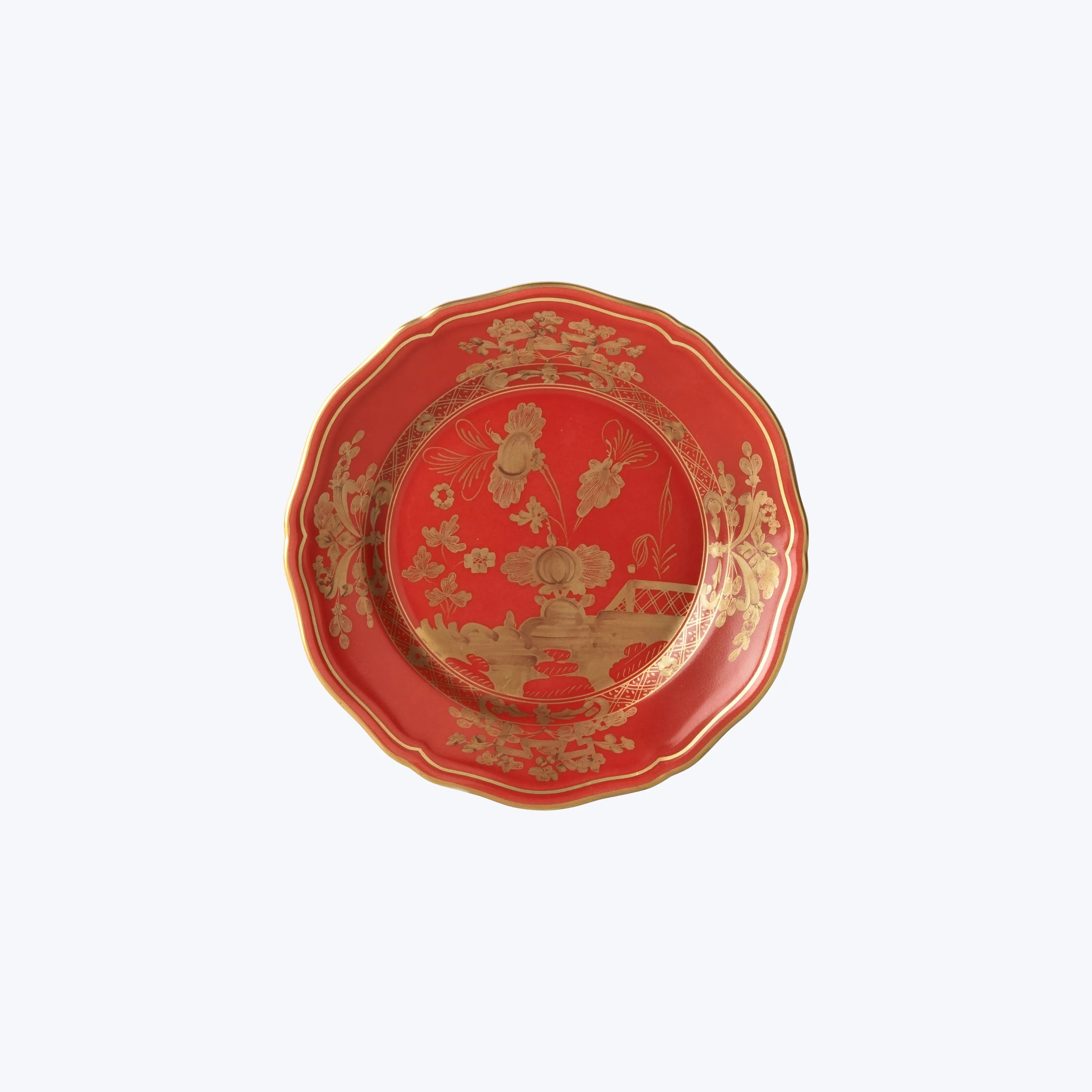 Oriente Gold Bread Plate