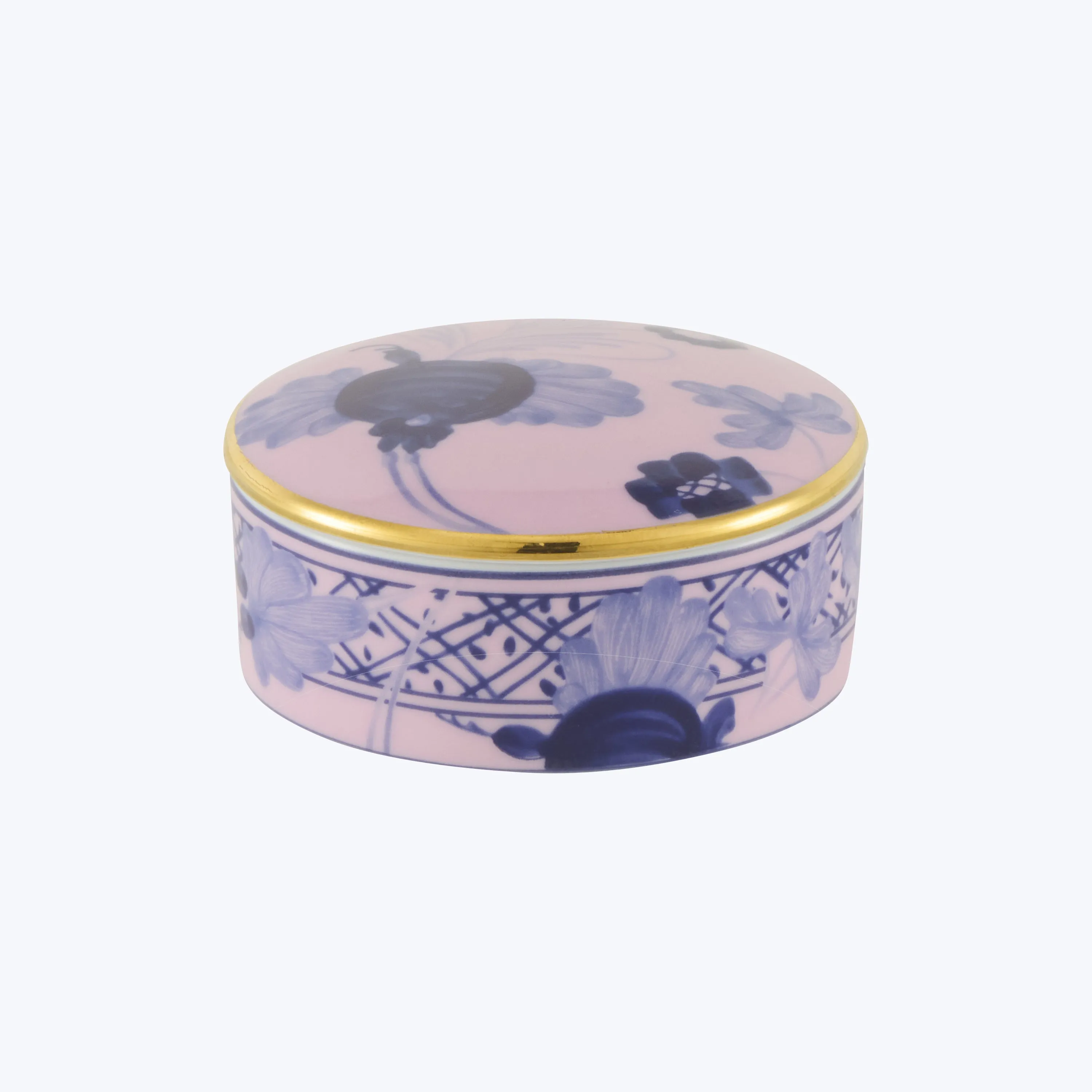Oriente Italiano Small Round Trinket Box