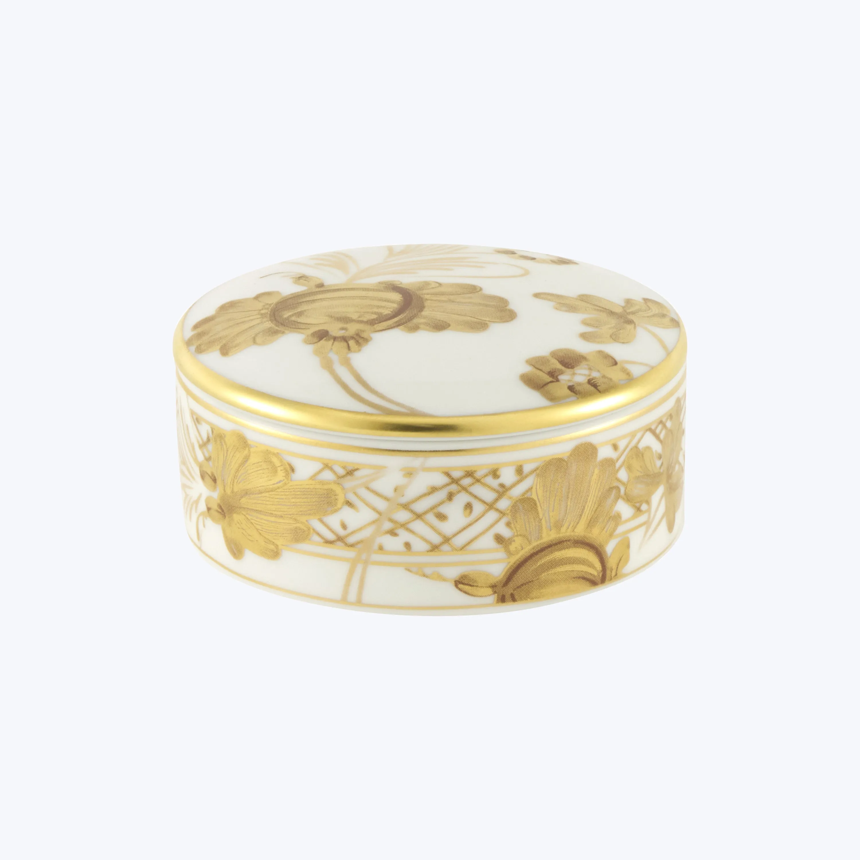 Oriente Italiano Small Round Trinket Box