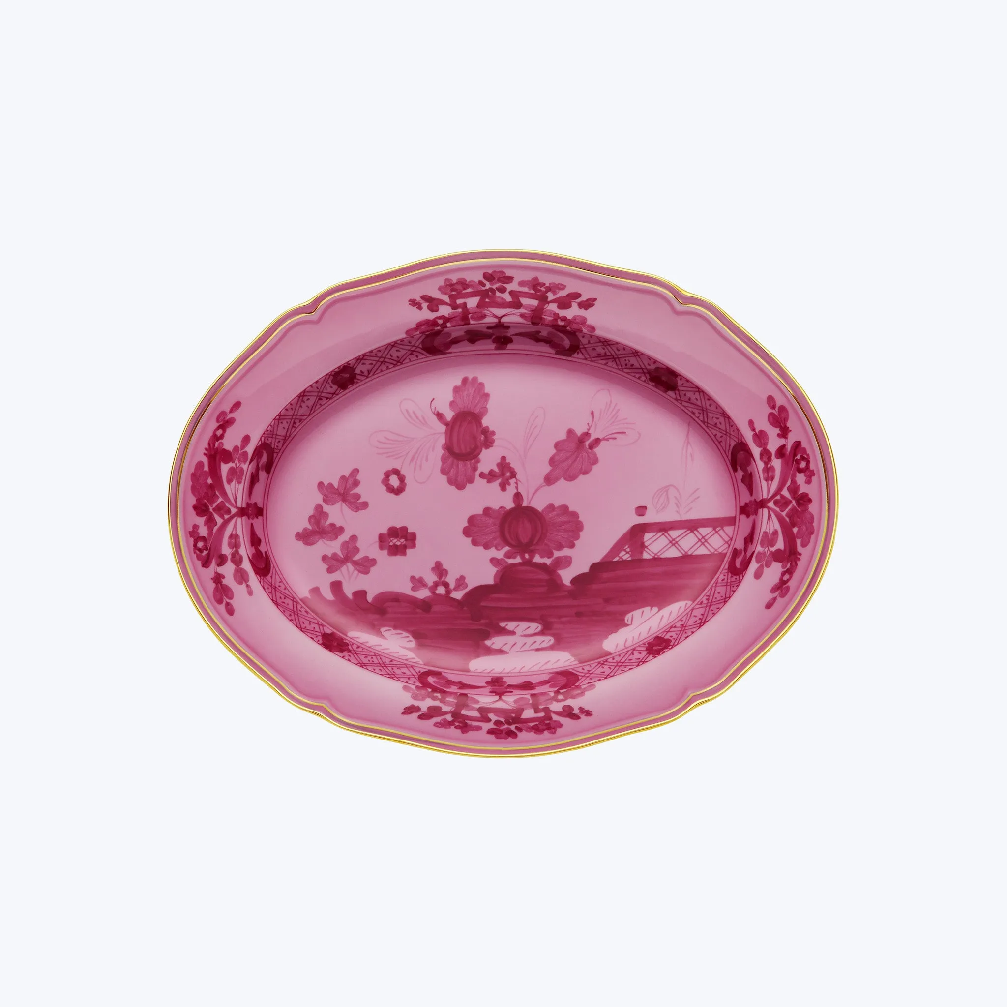 Oriente Oval Flat Platter