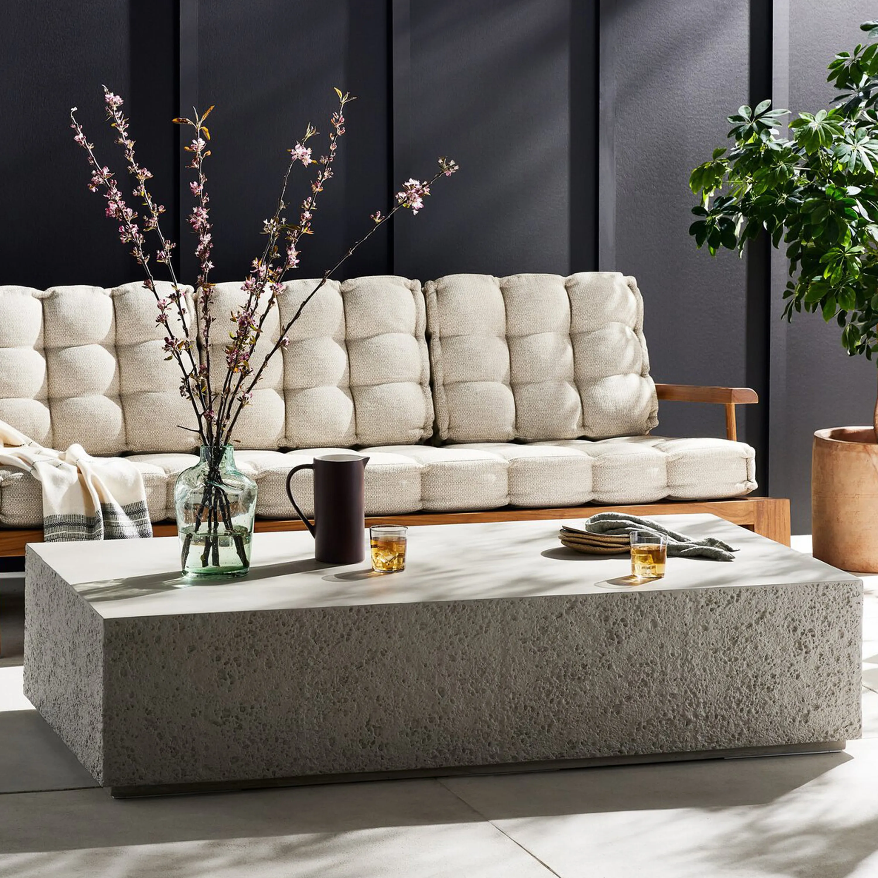 Otero Rectangular Outdoor Coffee Table