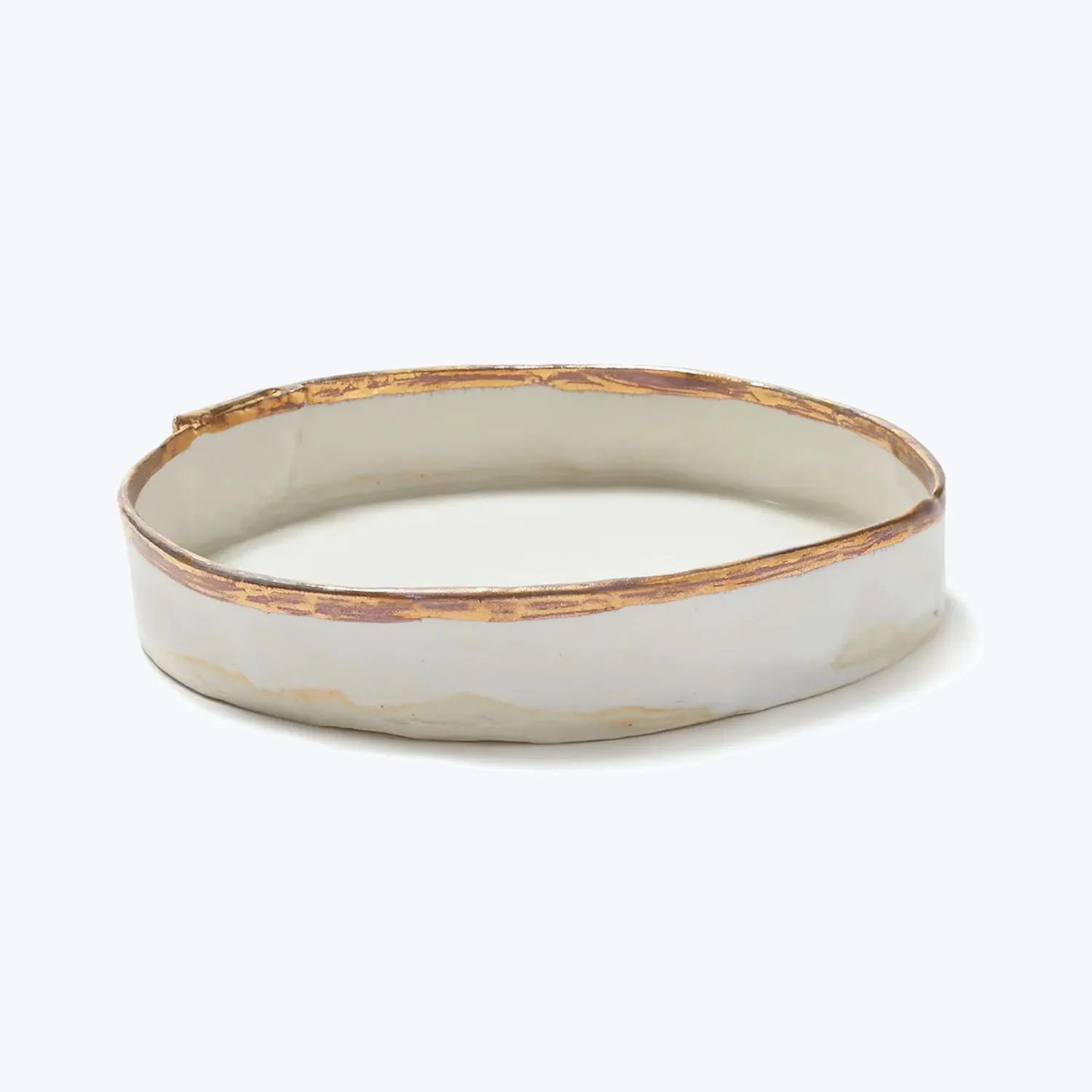 Pure Gold Round Dish