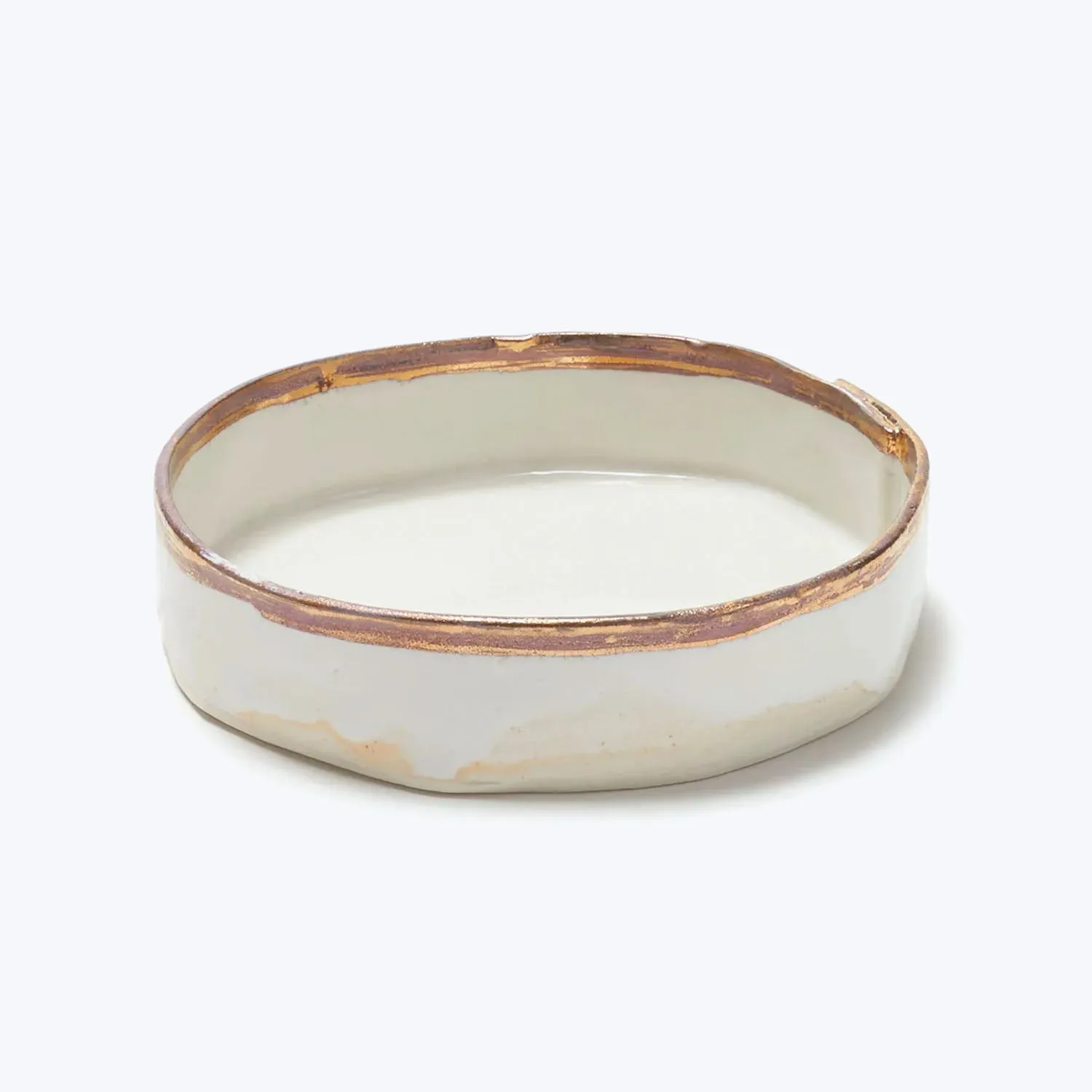 Pure Gold Round Dish