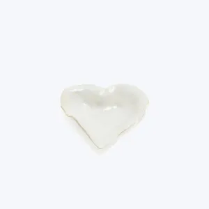 Pure White Heart Dish