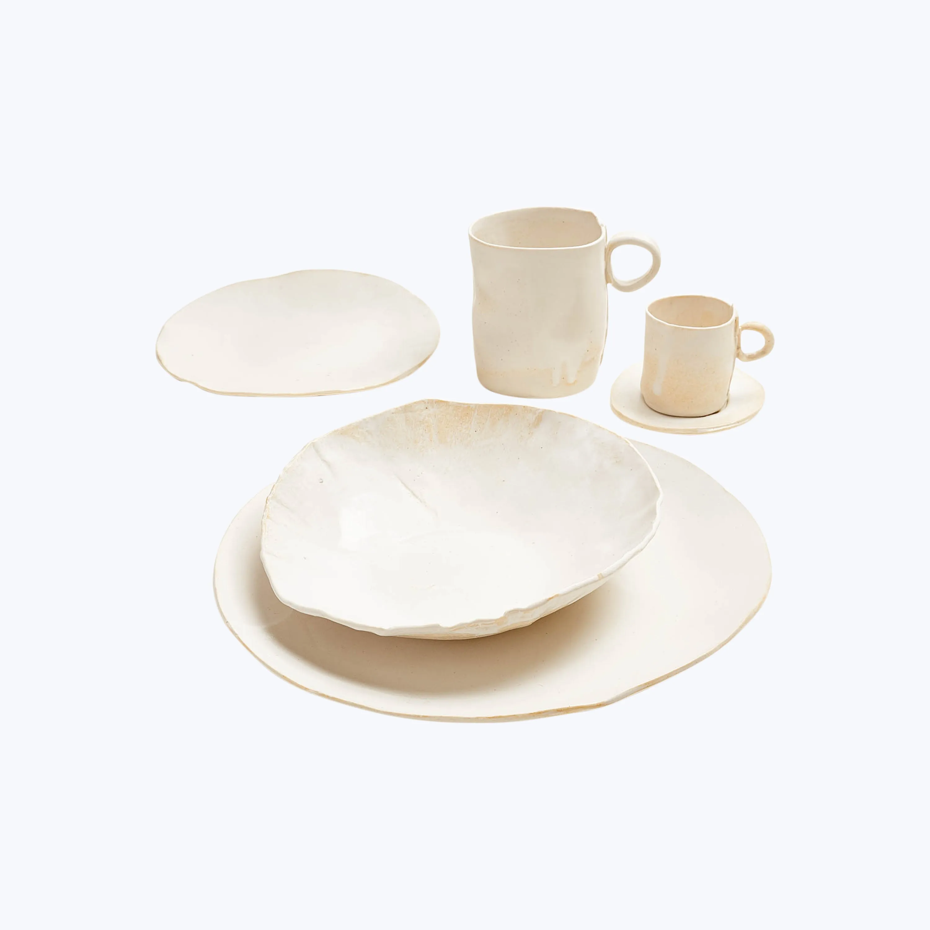 Pure White Olive Oil Dish
