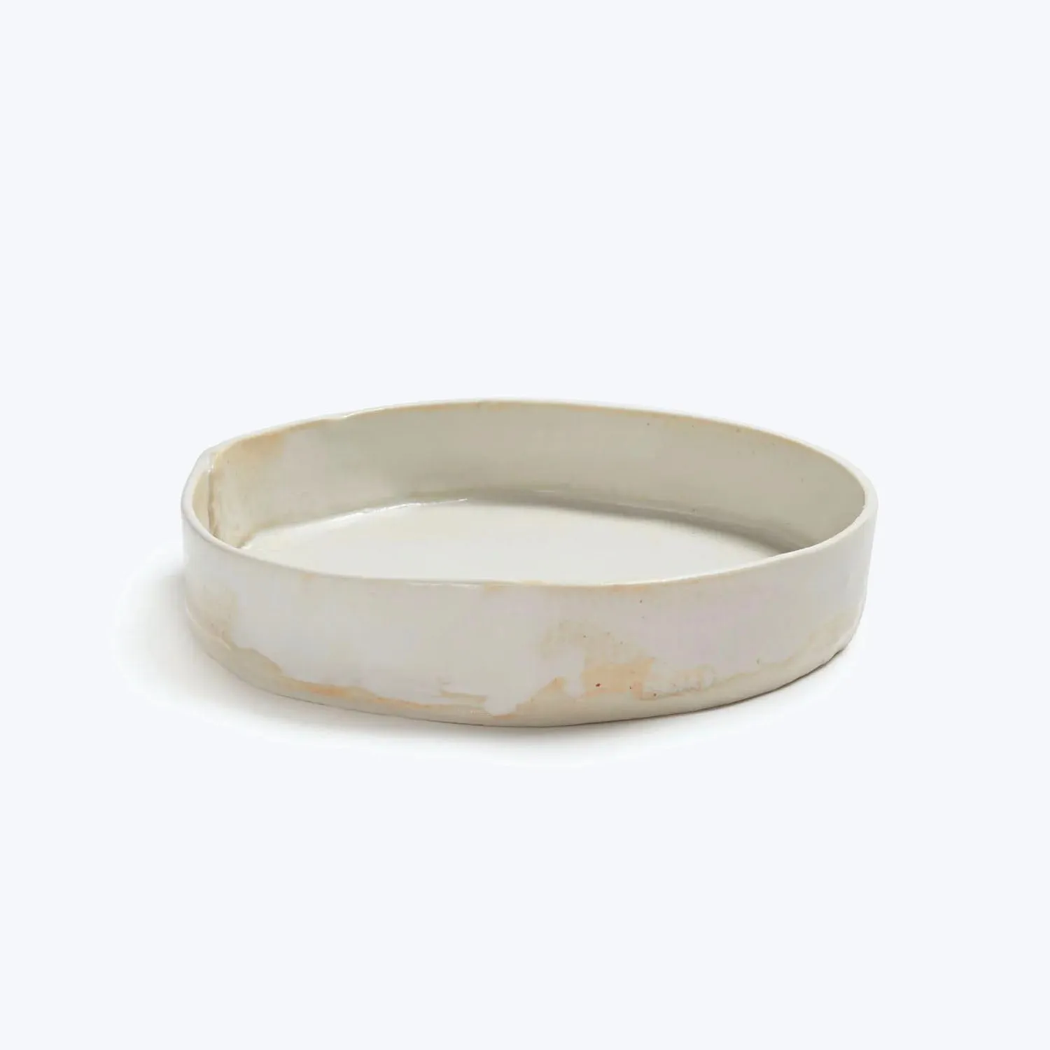 Pure White Round Dishes