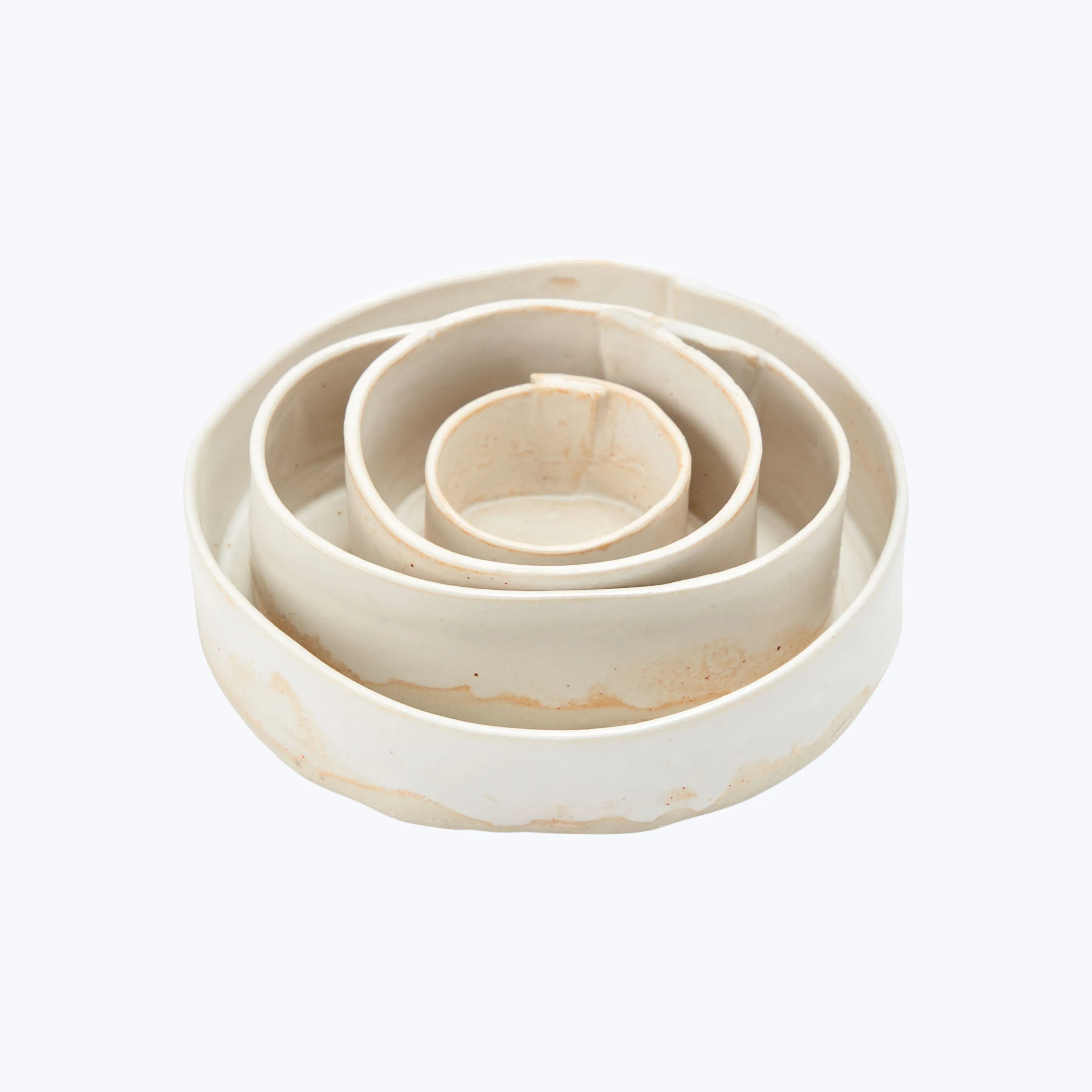 Pure White Round Dishes