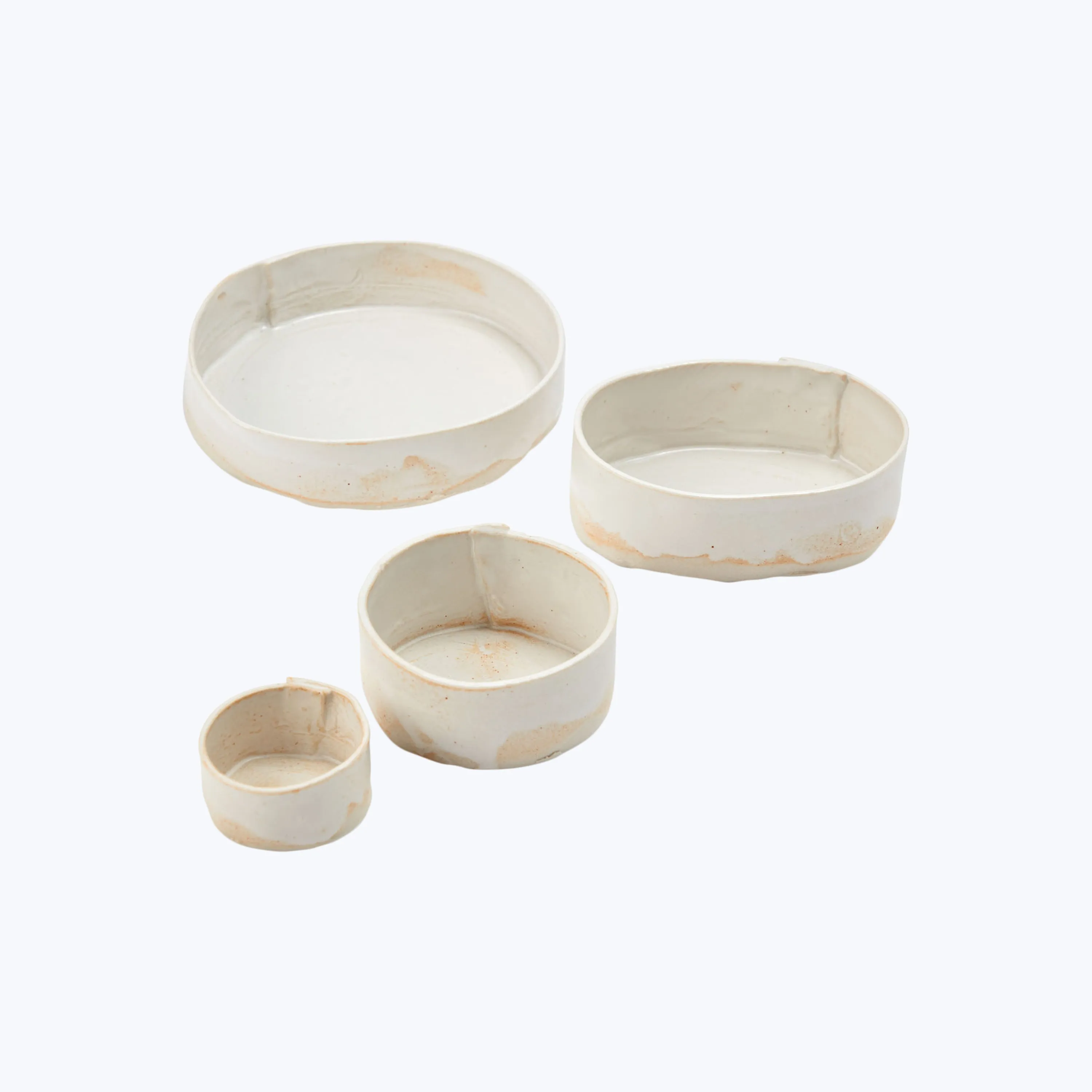 Pure White Round Dishes
