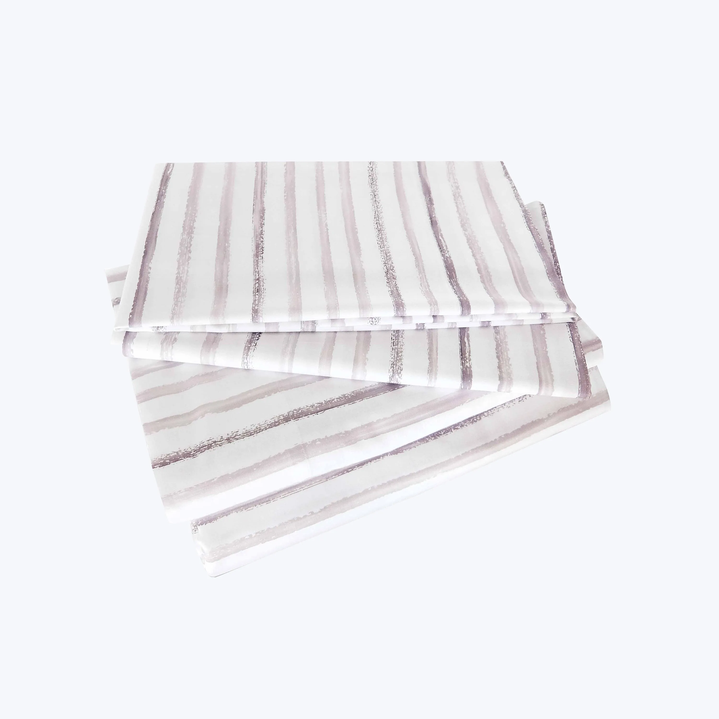 Rigato Sheets & Pillowcases, Thistle