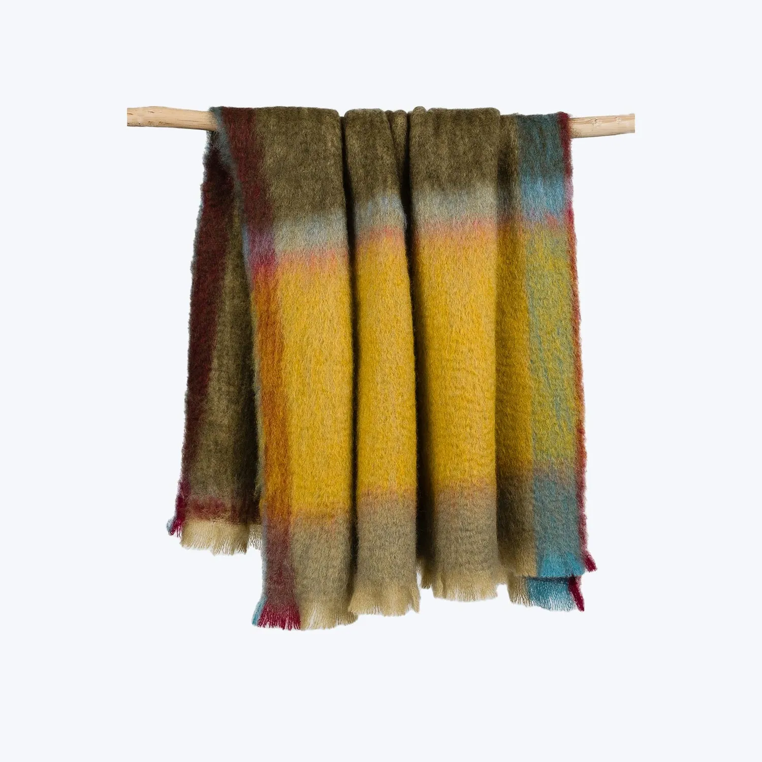 Rothko Mohair Throw