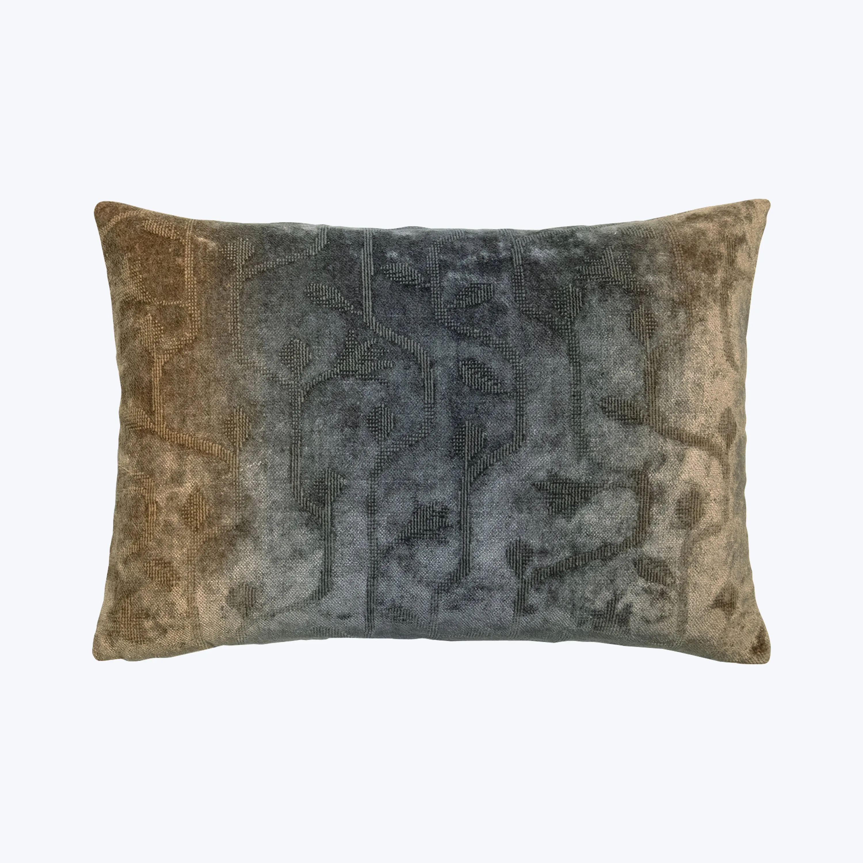 Rousseau Woven Jacquard Lumbar Pillow Maize