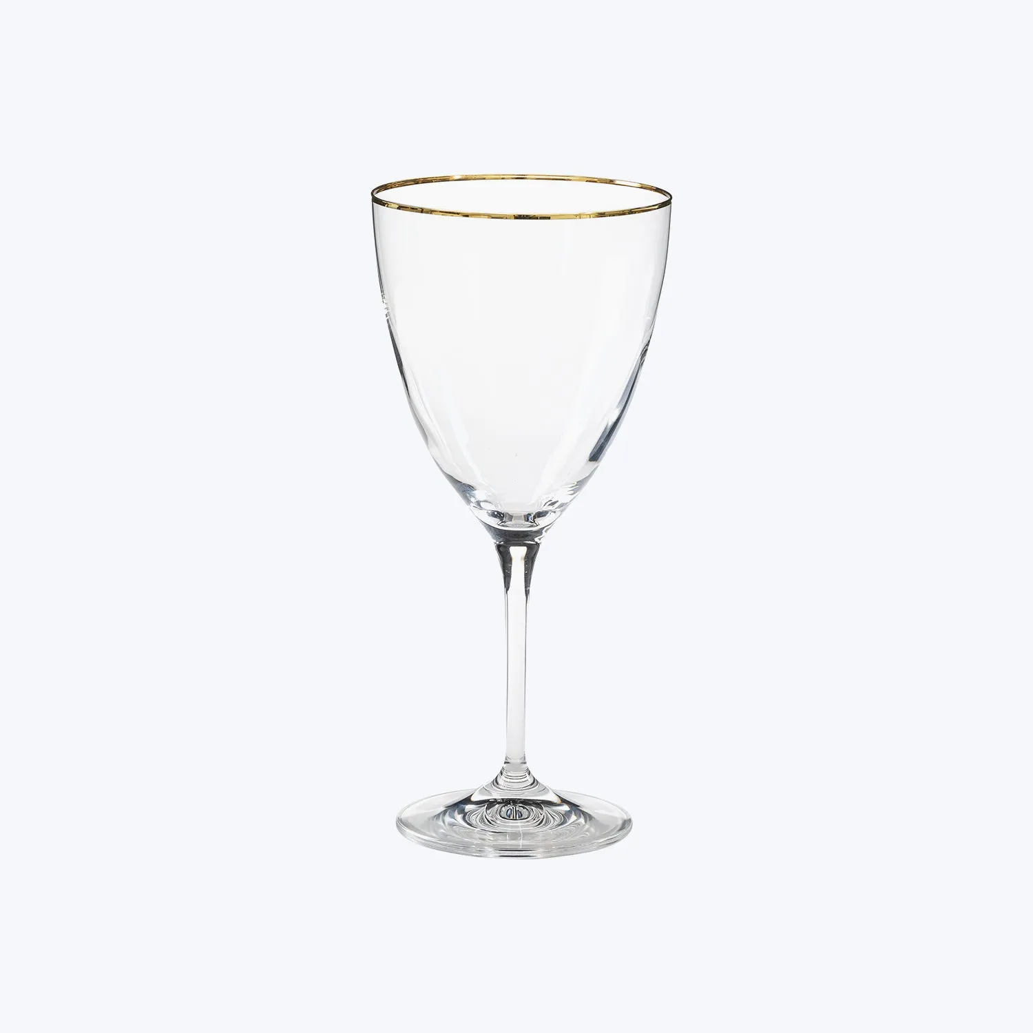 Sensa Water Glass with Golden Rim, Set of 6