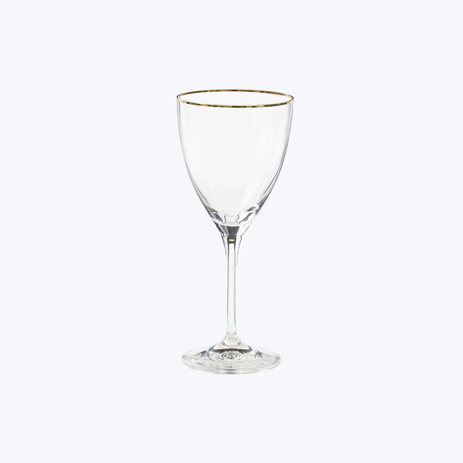 Sensa Wine Glass with Golden Rim, Set of 6