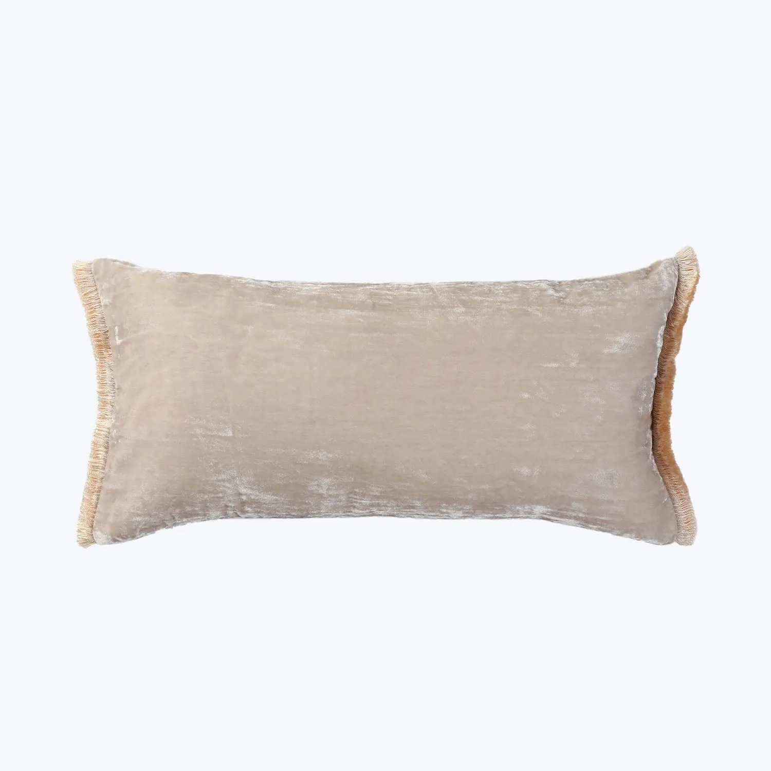 Shaded Fringe Lumbar, Soft Silver
