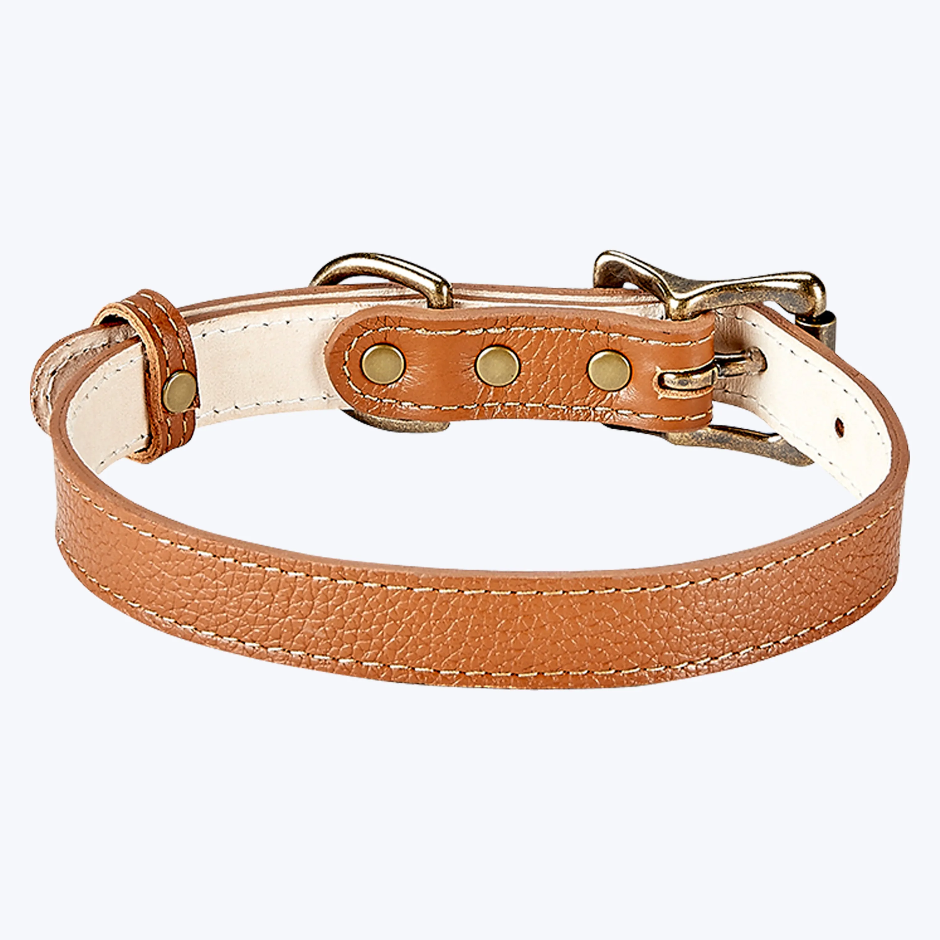 Small Leather Dog Collar