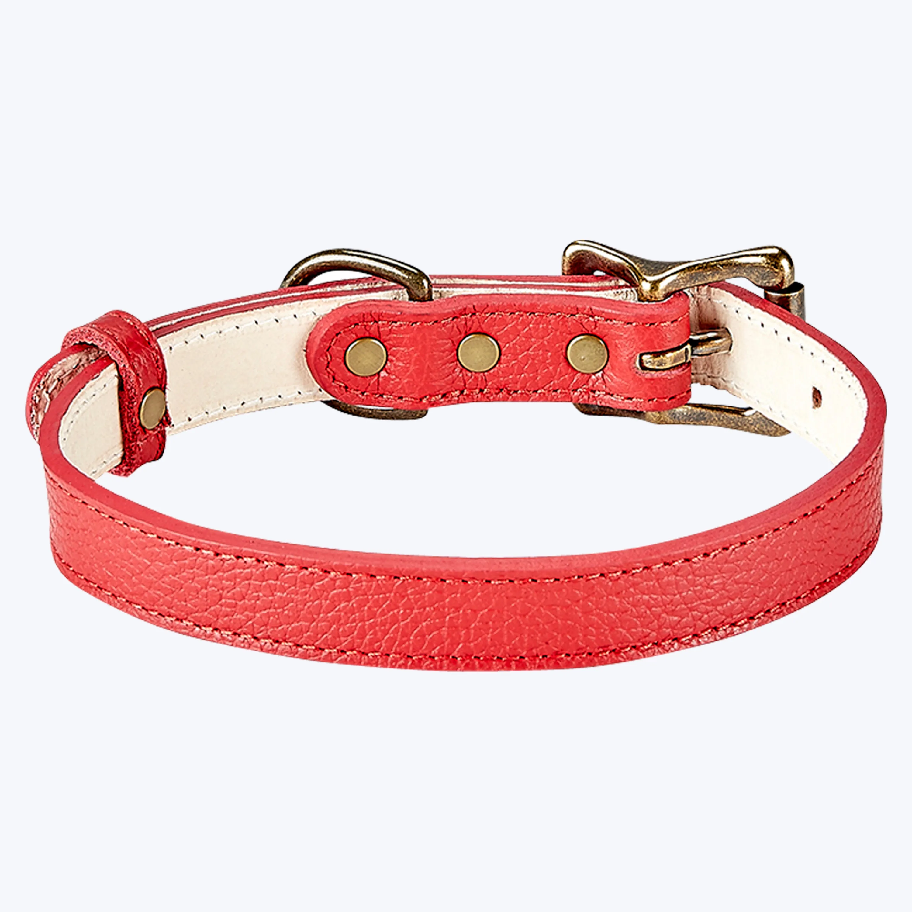 Small Leather Dog Collar