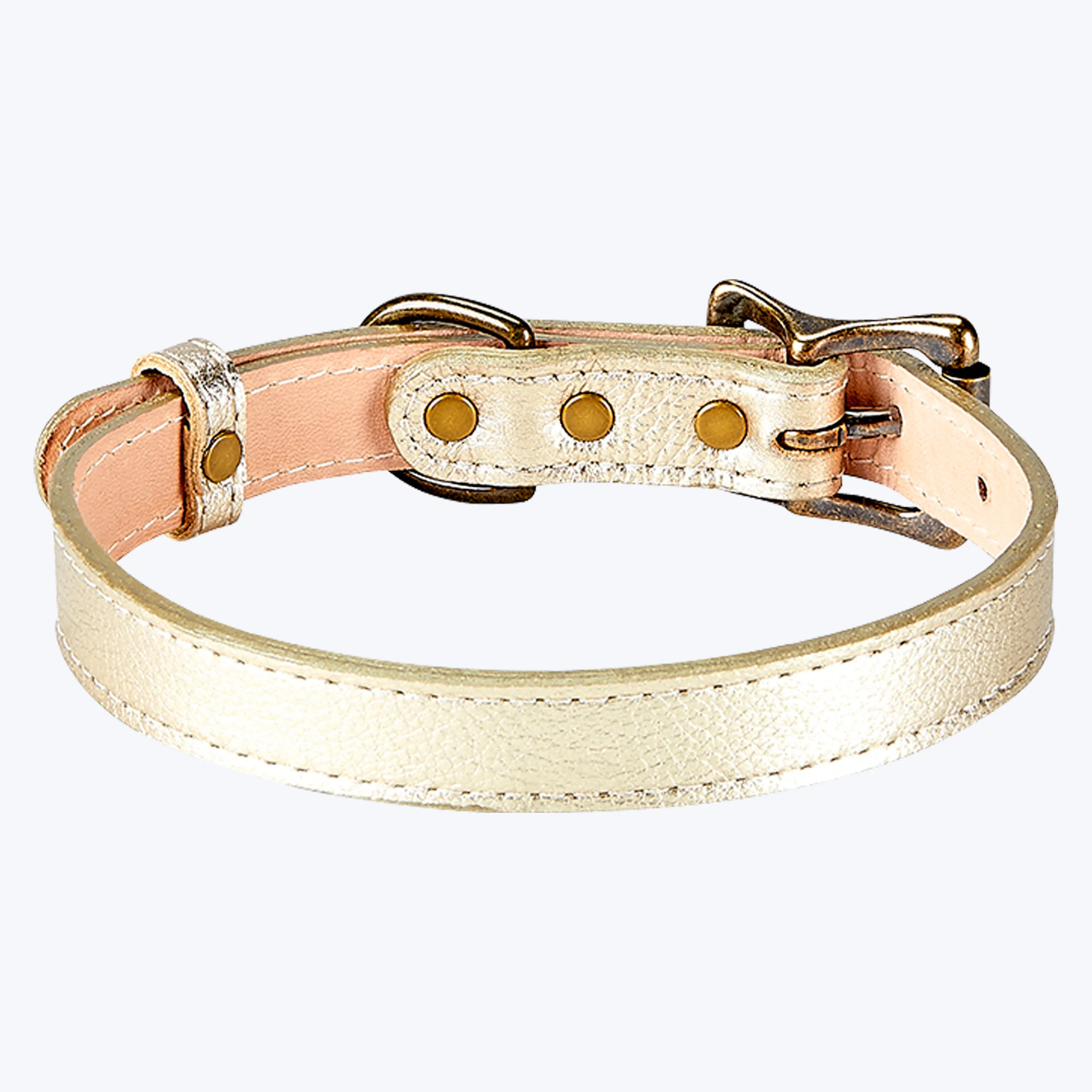 Small Leather Dog Collar