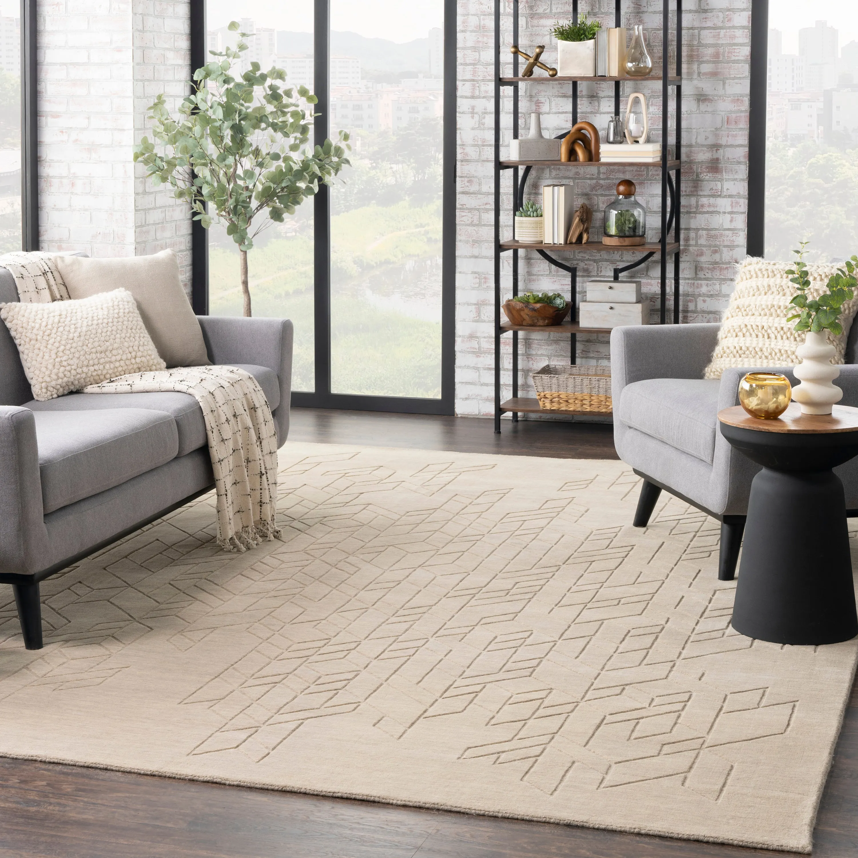 Solid Essentials Wool Rug